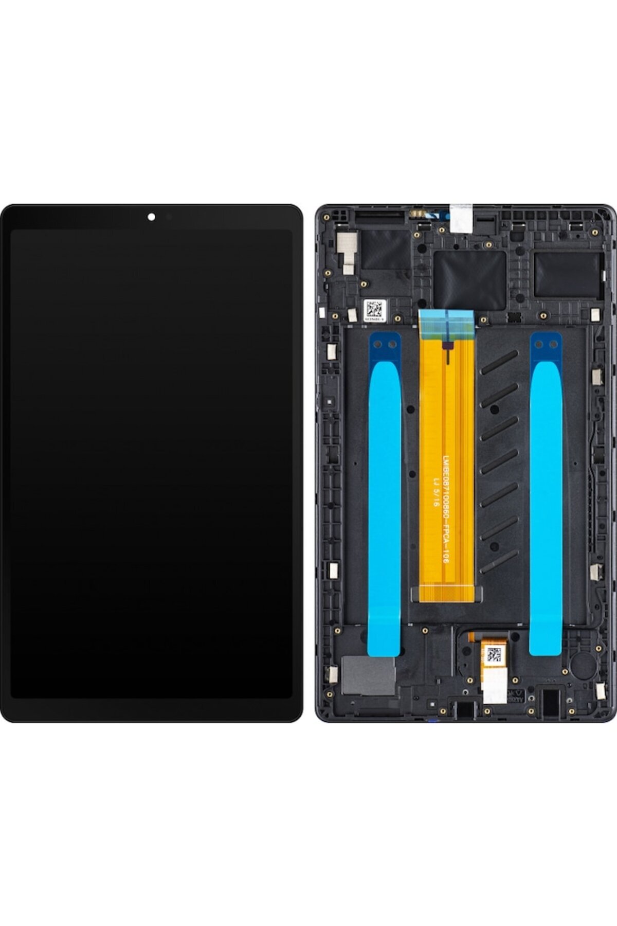 GERICOM-Display with Touchscreen Samsung Galaxy Tab A7 Lite, Wi-Fi Variant, Gray, Elite Armor, V73, Service 2