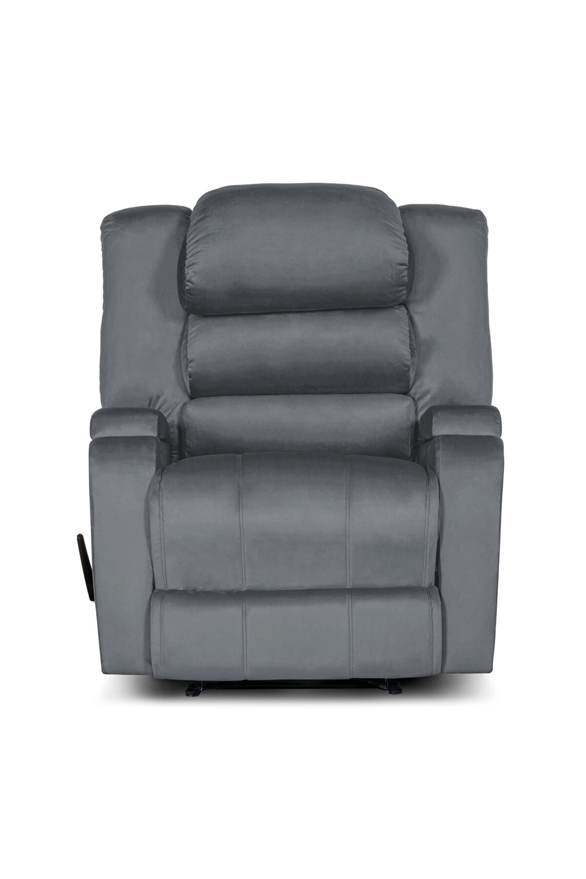 Lazy Vibes-Reflex Comfort - Practical Velvet Recliner Chair with Storage Box | Rocking 4
