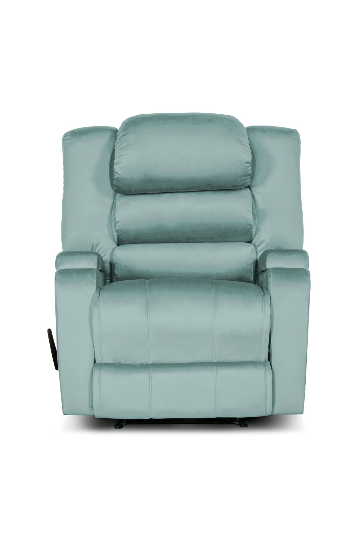 Lazy Vibes-Reflex Comfort - Practical Velvet Recliner Chair with Storage Box | Fixed 4