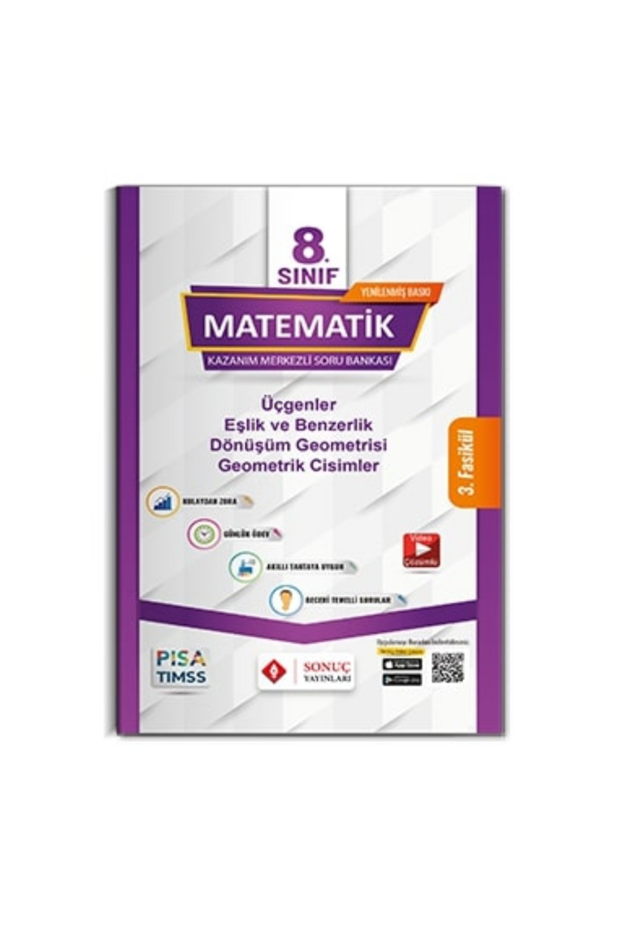 Sonuç Yayınları 2026 8.sınıf Matematik Modüler Set Sonuç Yayınları