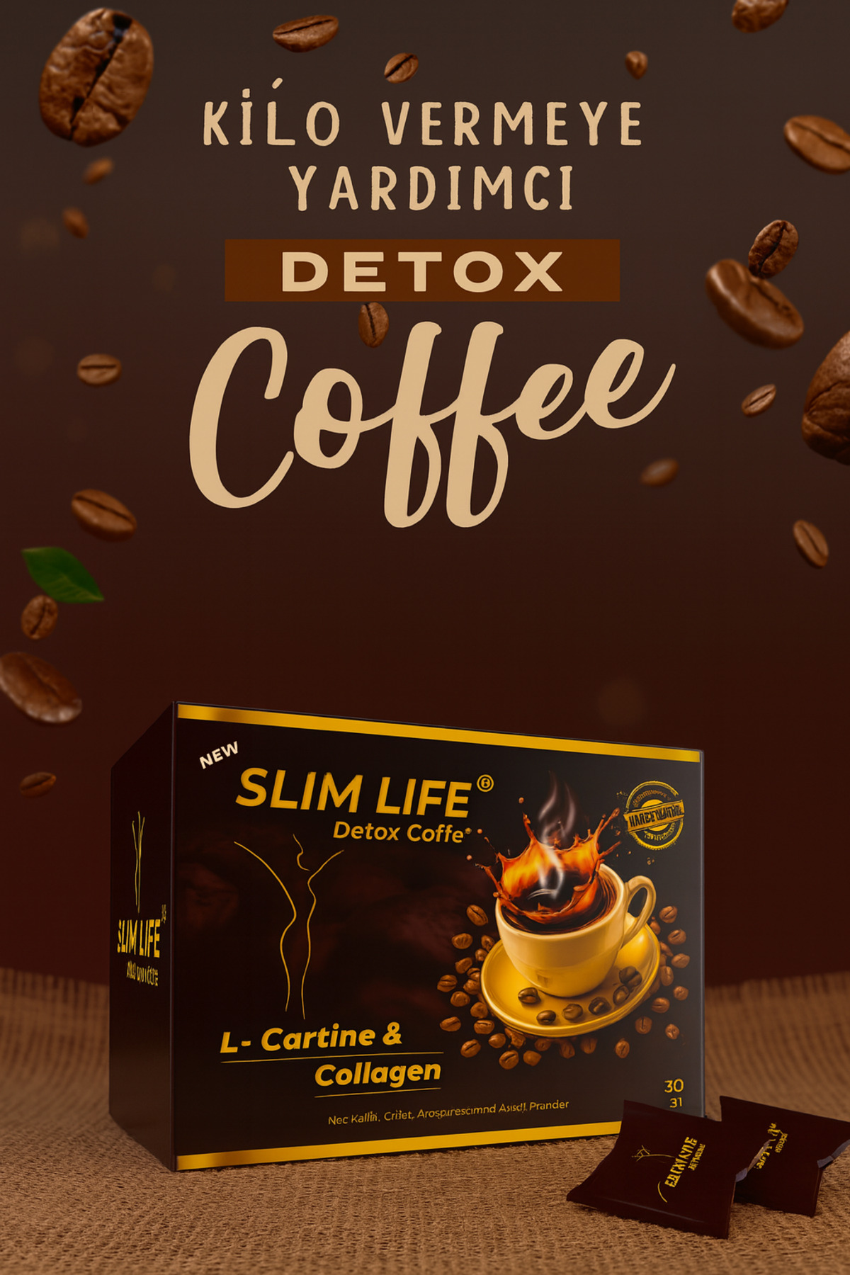 Slim Life Detox Coffee 30 şase Bitkisel Kahvesi - Fiyatı, Yorumları