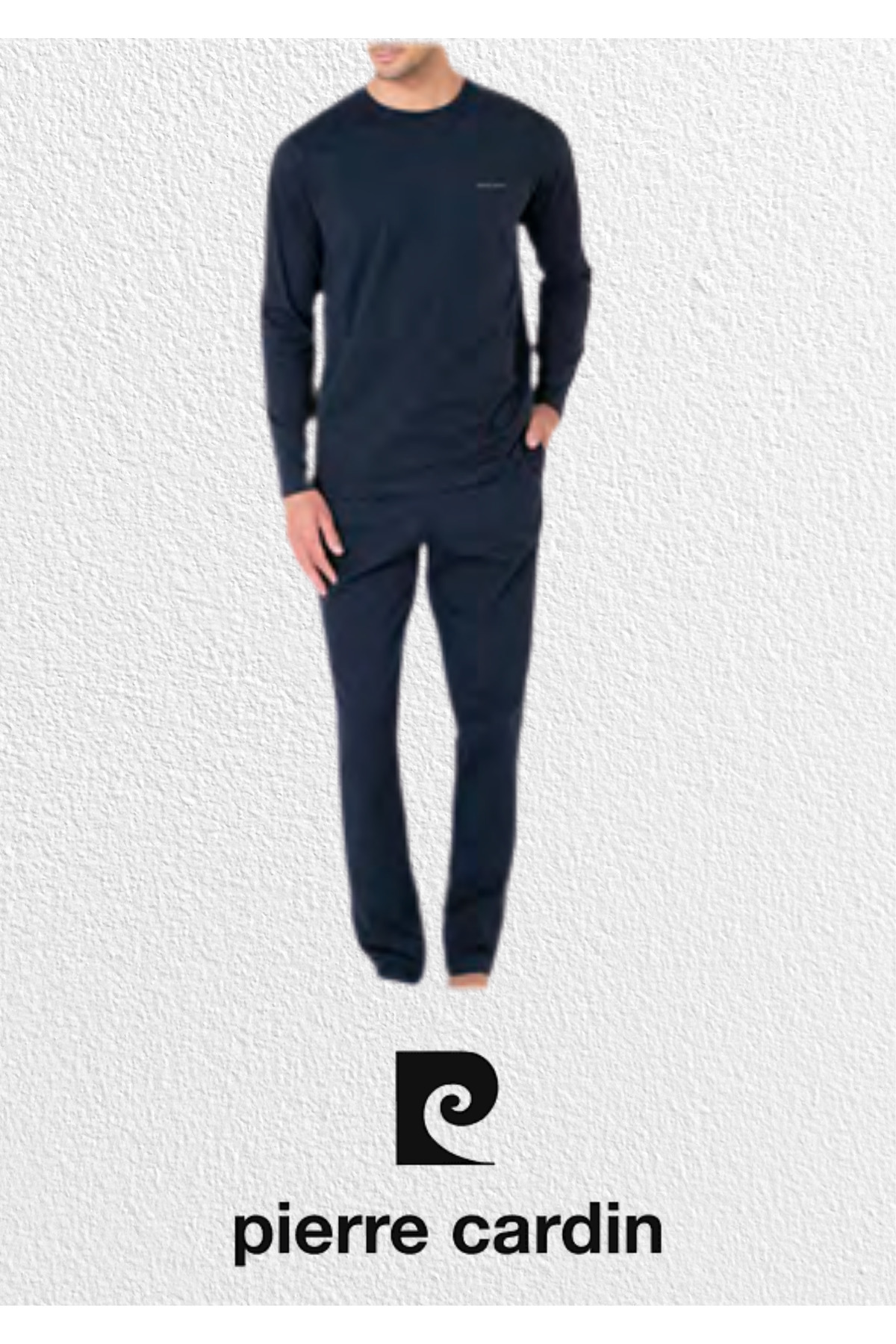 ست پیژامه و لباس خواب مردانه راسته فاق نرمال آستین کوتاه | پیر کاردین Pierre Cardin L1.PC.5640.291.02 - تصویر 5