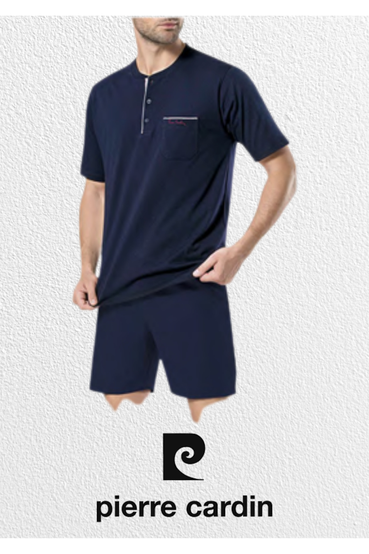 ست پیژامه مردانه راسته فاق نرمال آستین بلند | پیر کاردین Pierre Cardin L1.PC.5560.002 - تصویر 4