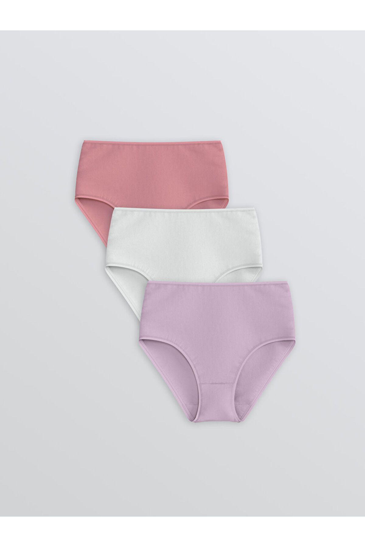 LC Waikiki-Sparkling Selections from Shining Store |   Lilac Plain Classic Panties 3-Piece 1