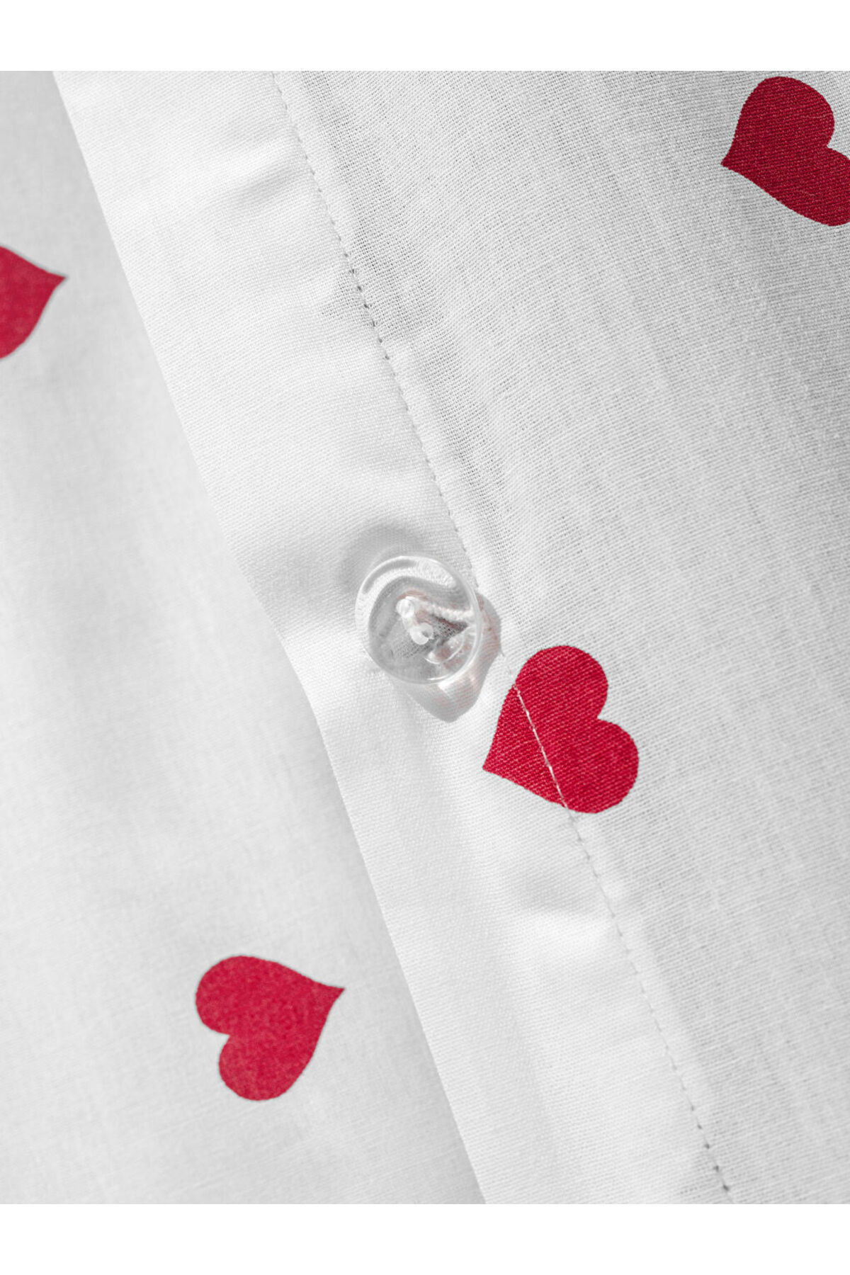LC Waikiki-Sparkling Selections from Shining Store |   Heart Printed Single Duvet Cover Set 6