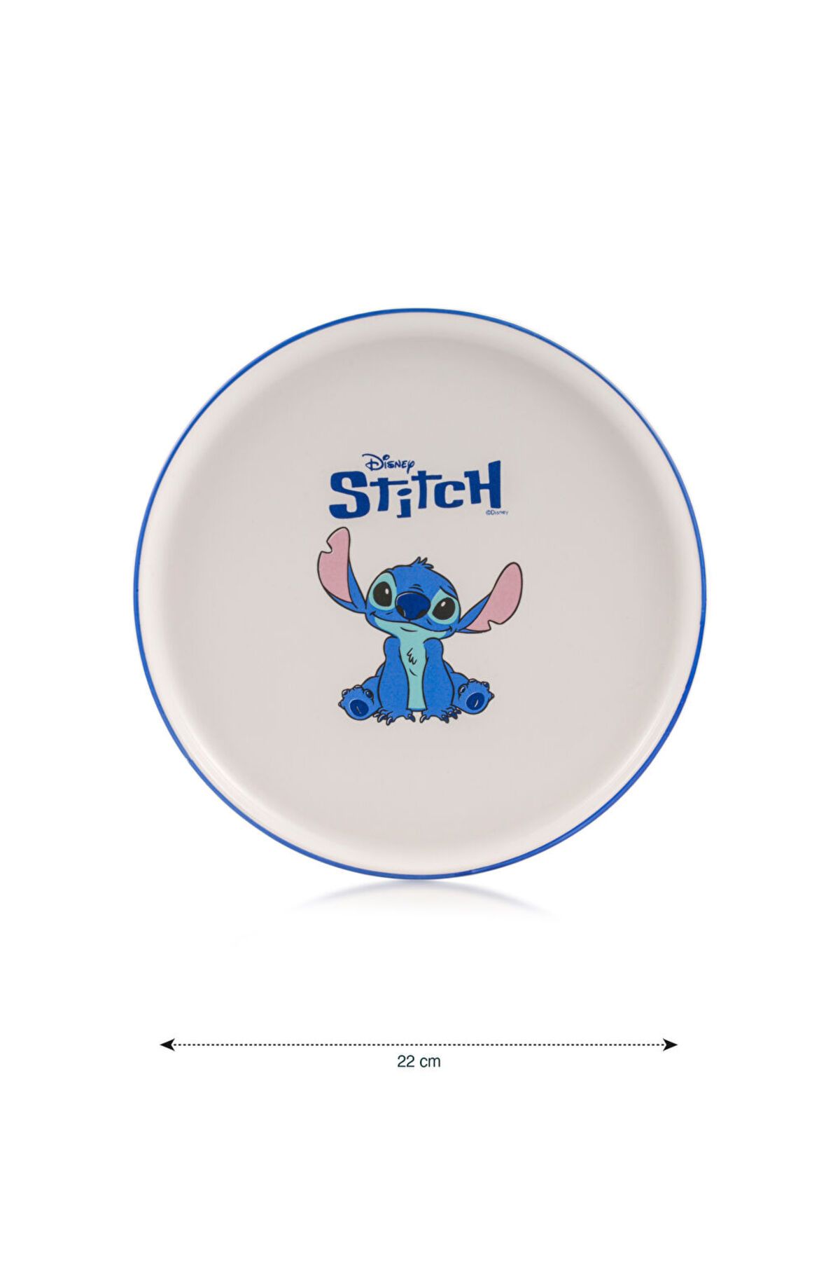 LC Waikiki-Sparkling Selections from Shining Store |   Mixed Lilo and Stitch Printed Ceramic Pie Plate 22 cm 4