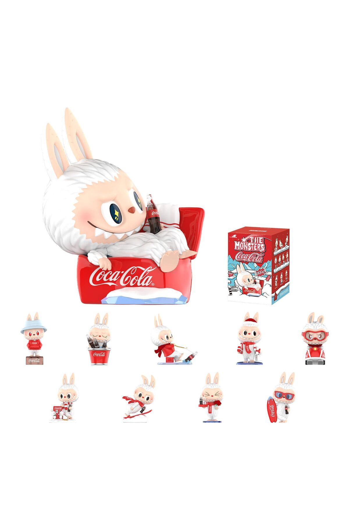 Pop Mart-The Monsters Coca-Cola Series Blind Box Figures Random 4
