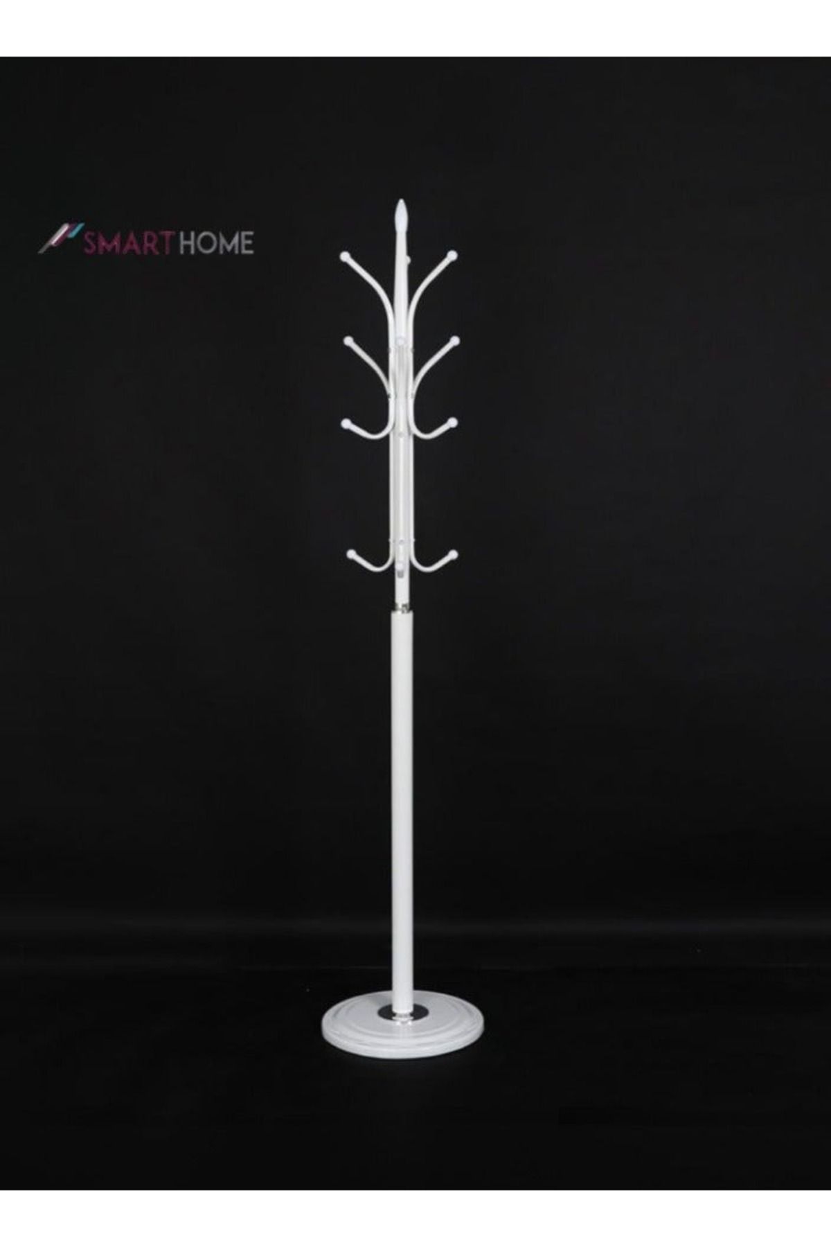 smart home-Metal clothes hanger and rack with hooks, metal clothes rack with a height of 179 cm - metal rack 5