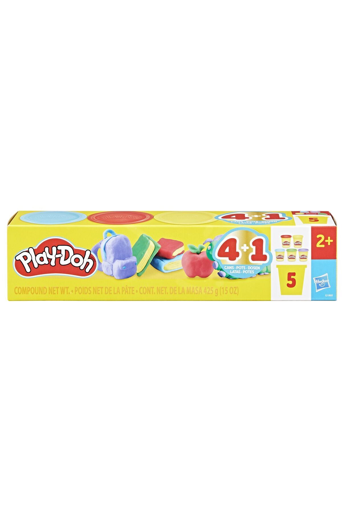 Hasbro Sada 5 krabiček z plastelíny Play-Doh