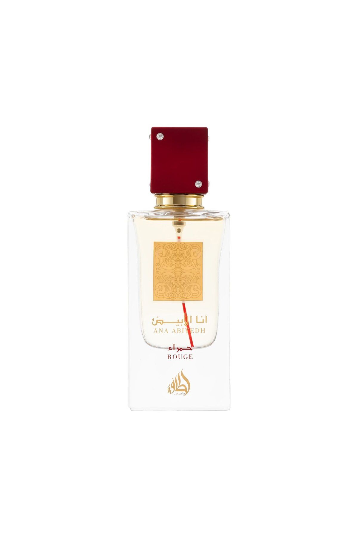 lattafa Parfum Ana Abiyedh Rouge, 60 ml Eau de Parfum, pre ženy - inšpirovaná vôňou Baccarat Rouge 540 od MFK