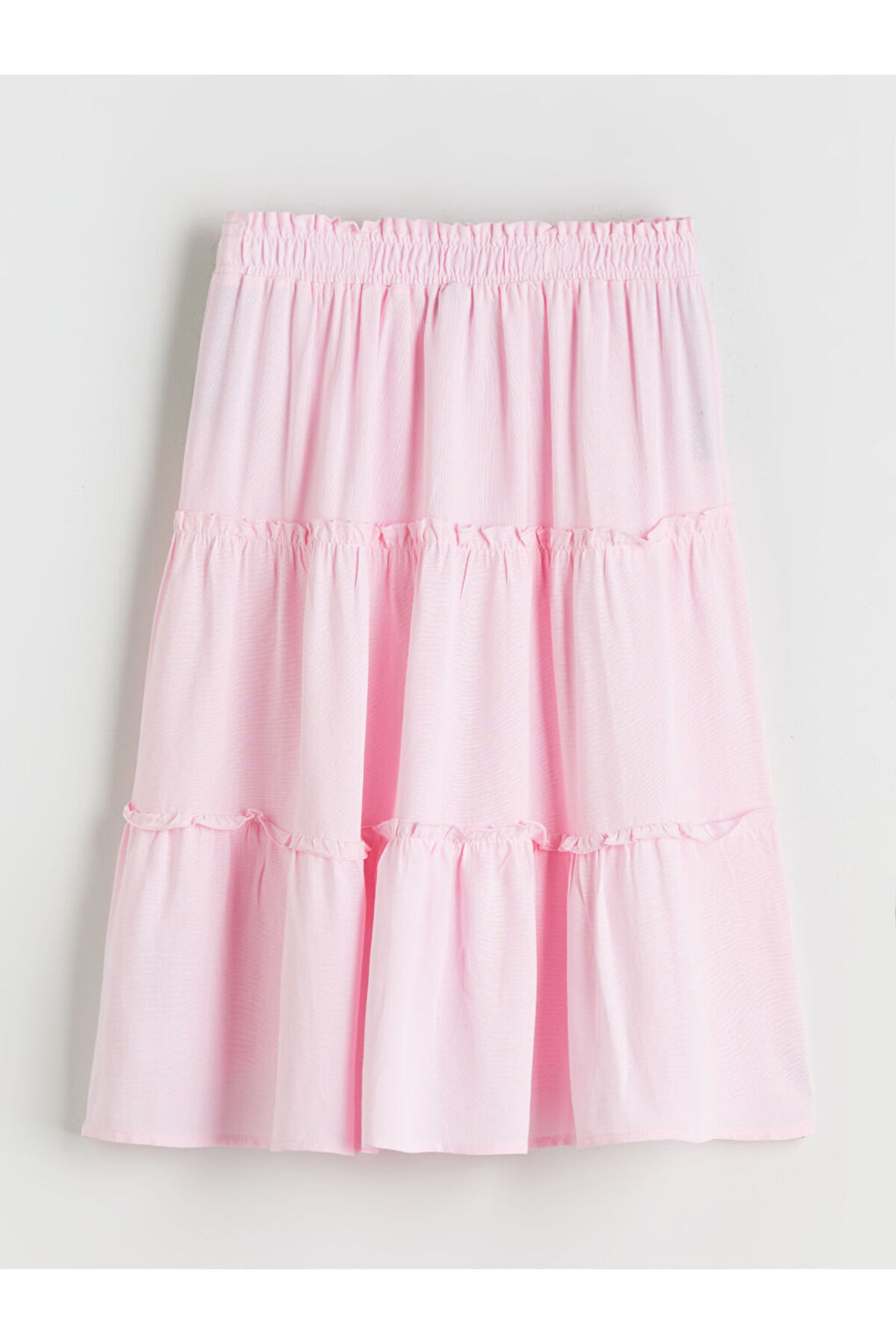 LC Waikiki-Sparkling Selections from Shining Store |   Elastic Waist Layered Girl's Skirt 2