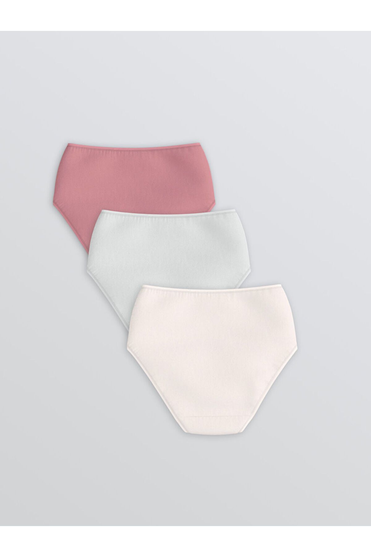 LC Waikiki-Sparkling Selections from Shining Store |   Lilac Plain Classic Panties 3-Piece 2