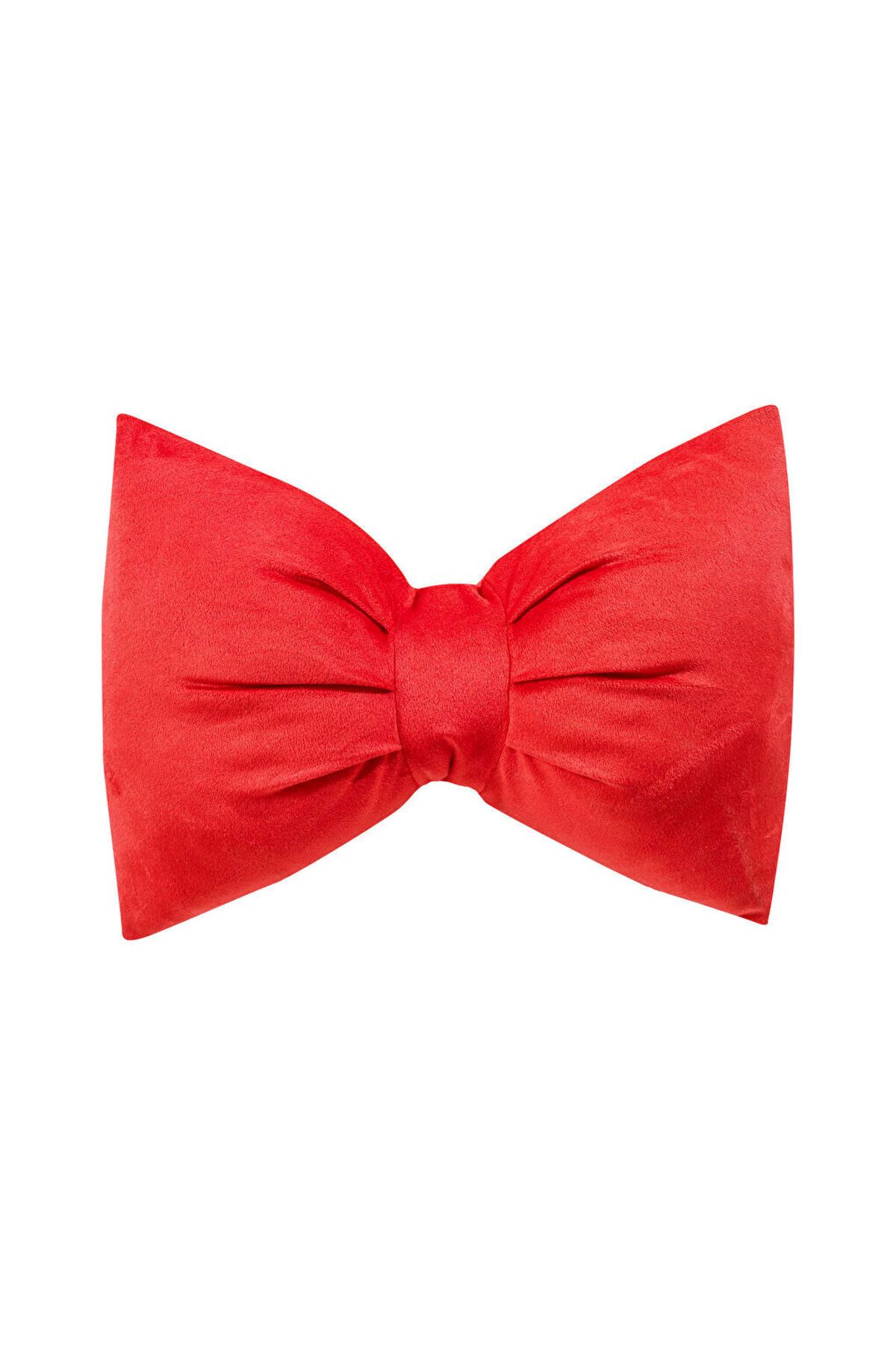 LC Waikiki-Sparkling Selections from Shining Store |   Red Bow Look Throw Pillow 30X40 cm 3