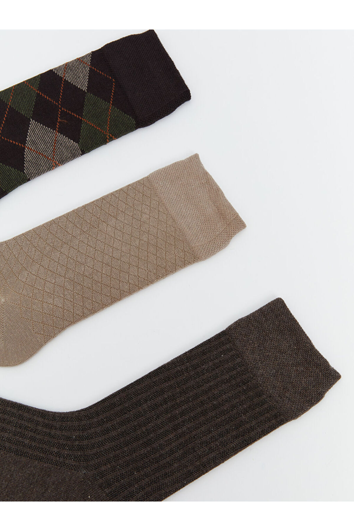 LC Waikiki-Sparkling Selections from Shining Store |   Patterned Men's Socks 3-Pack 2