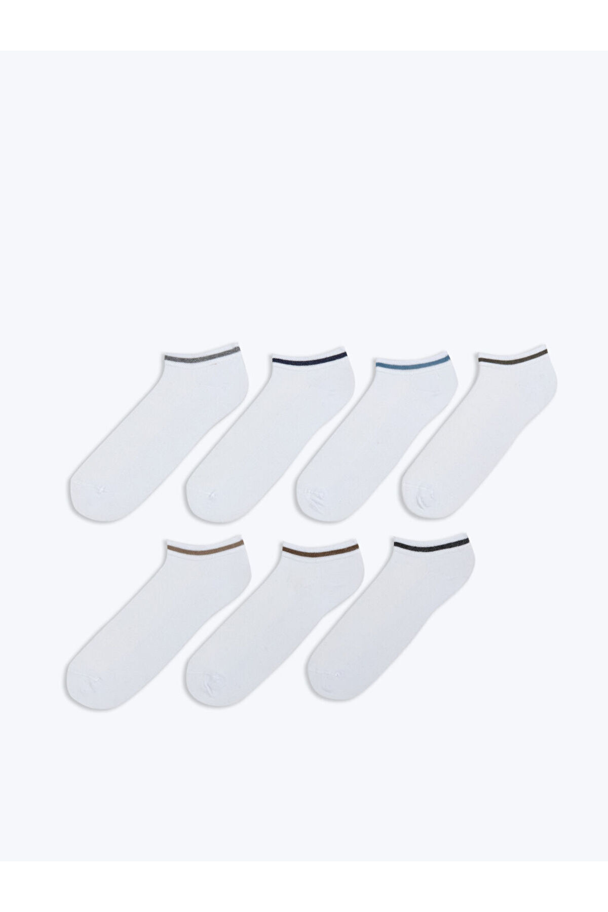 LC Waikiki-Sparkling Selections from Shining Store |   Bamboo Men's Booties Socks 7 Pack 1