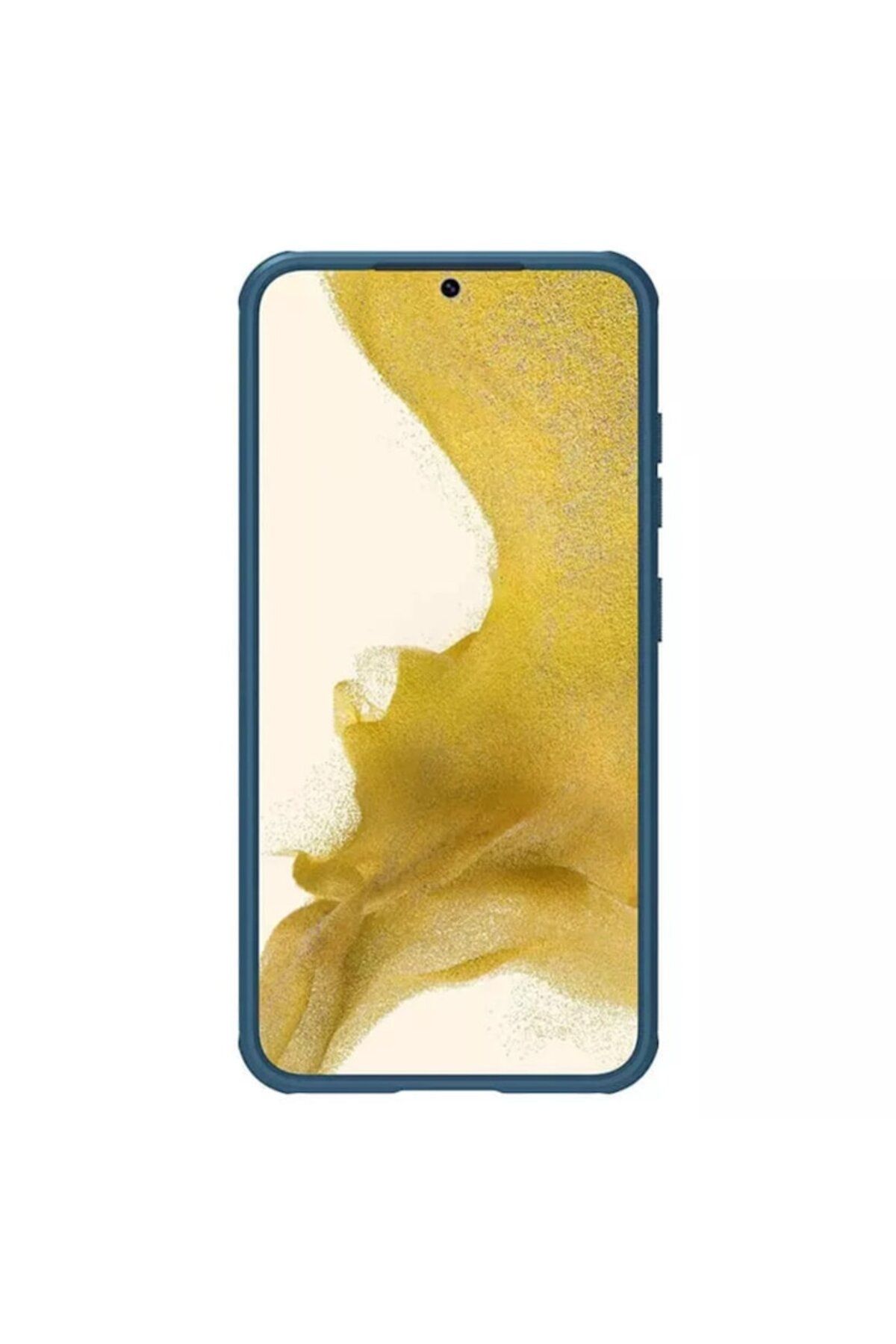 SOHO-Husă de protecție compatibilă cu Samsung Galaxy S23 Plus, design Super Frosted Shield Pro, albastră 3