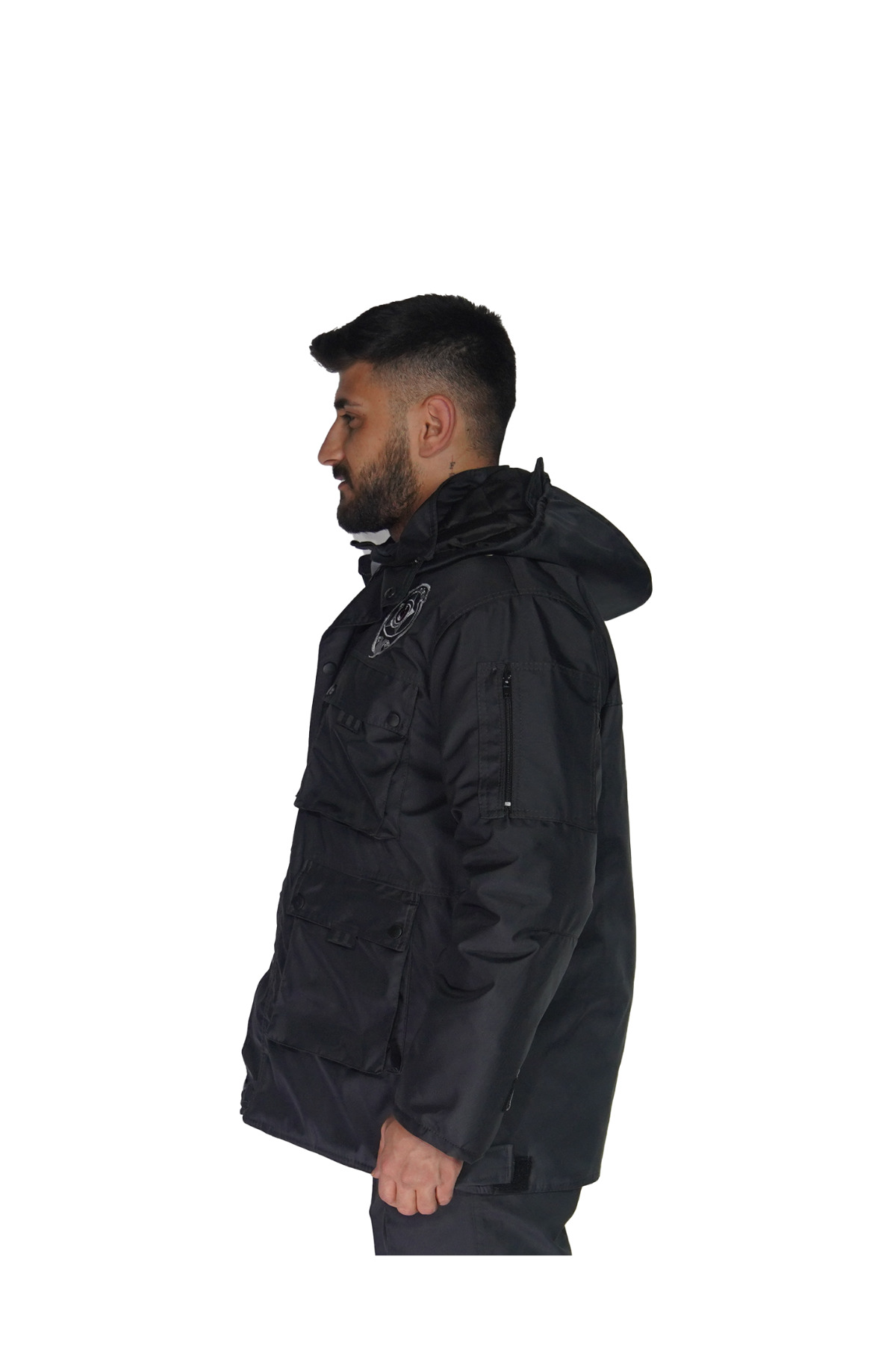 Marka  ÖZEL GÜVENLİK BASKILI TEKLİ KABAN - Görsel 4