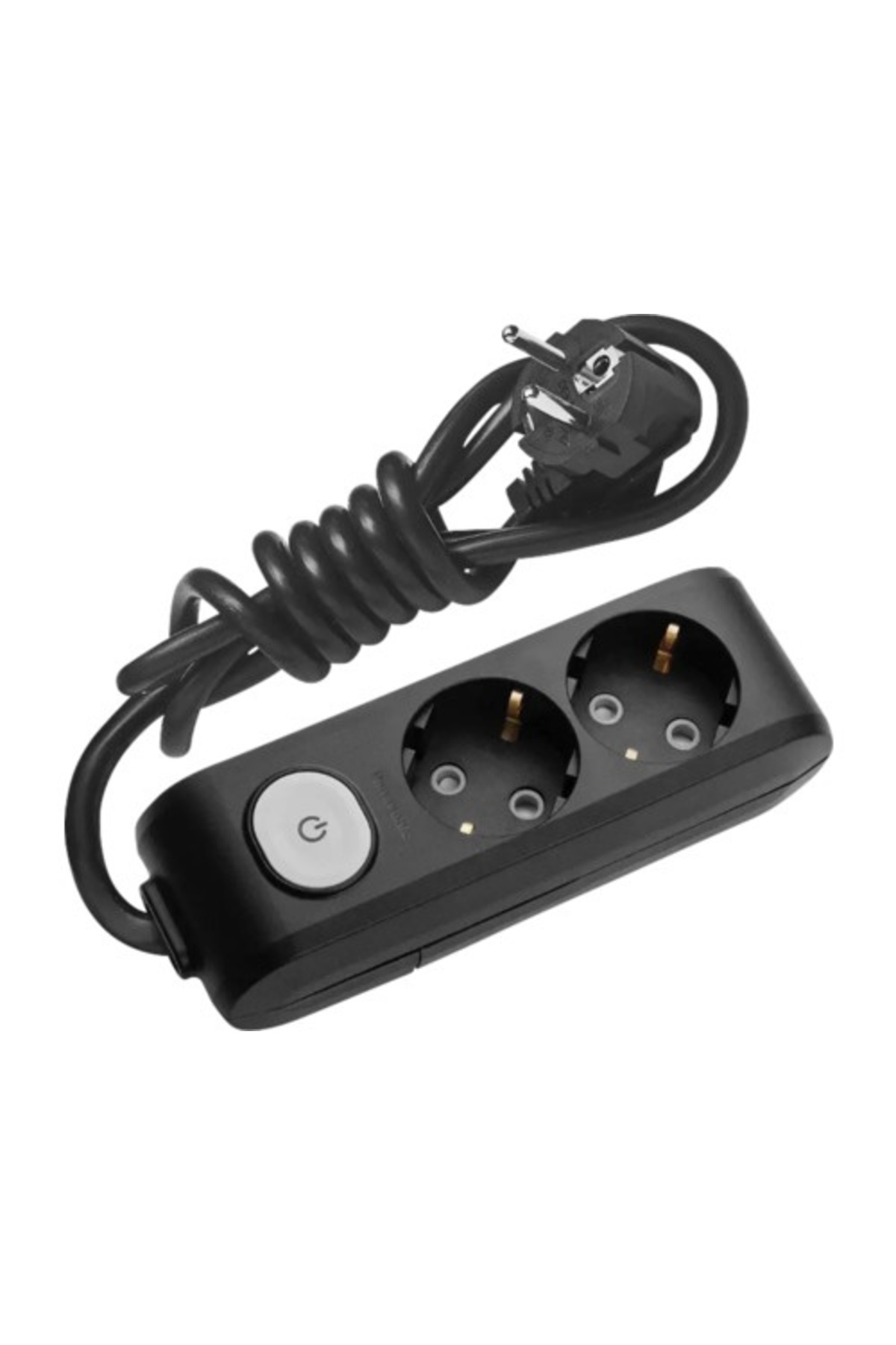 PANASONIC-Extension cable 2 sockets 2 meters + X-tendia switch Panasonic, Black 1