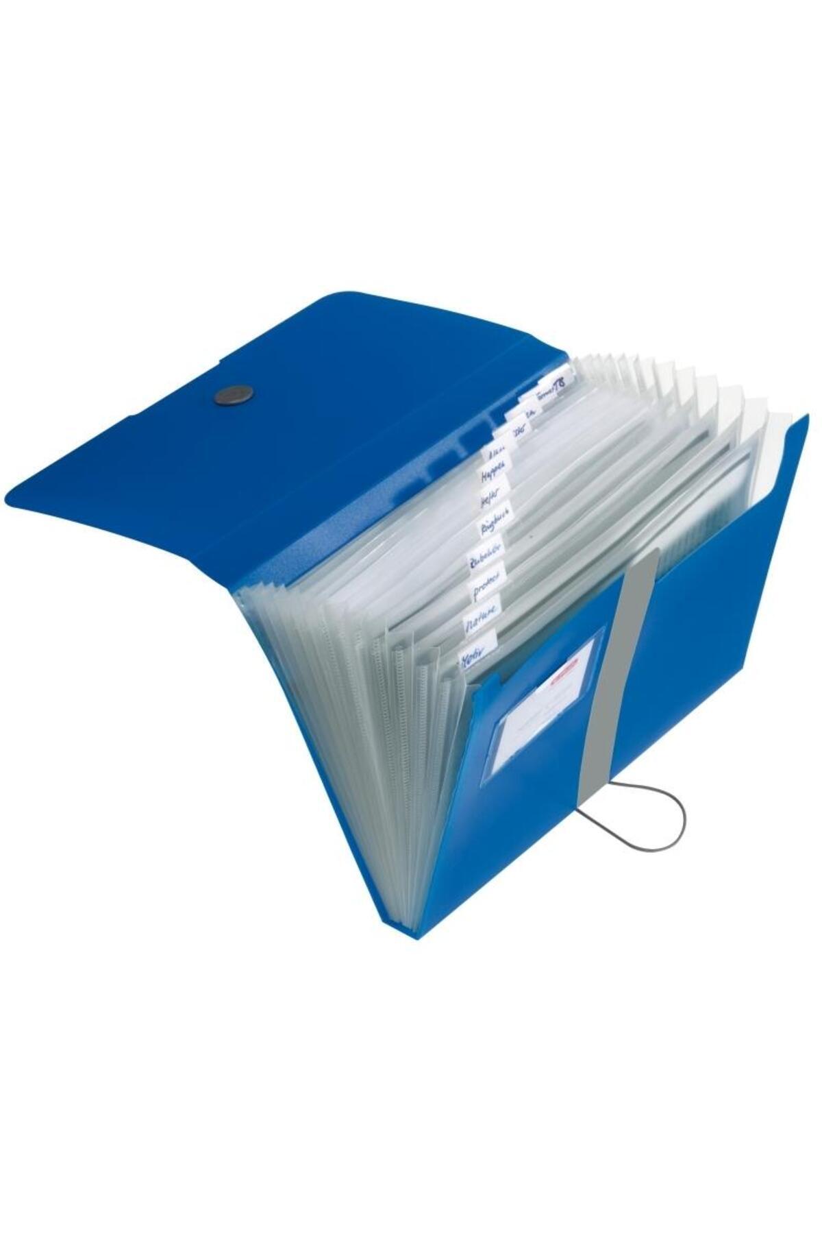 Herlitz-PP A4 EOTG EXPANDABLE FOLDER WITH ELA BUTTON CLOSURE 1