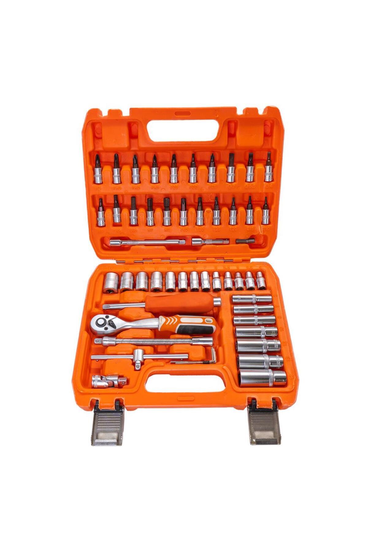 Titi-6388 Bit Set with Socket and Socket 1/4" - 53 Pieces (72 Teeth Ratchet) 2