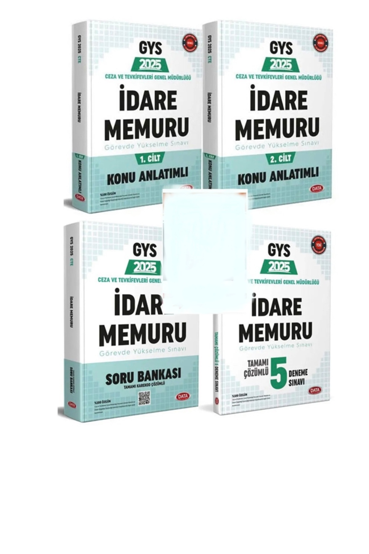 Data Yayınları 2025 GYS CTE İDARE MEMURU Görevde Yükselme Sınavı