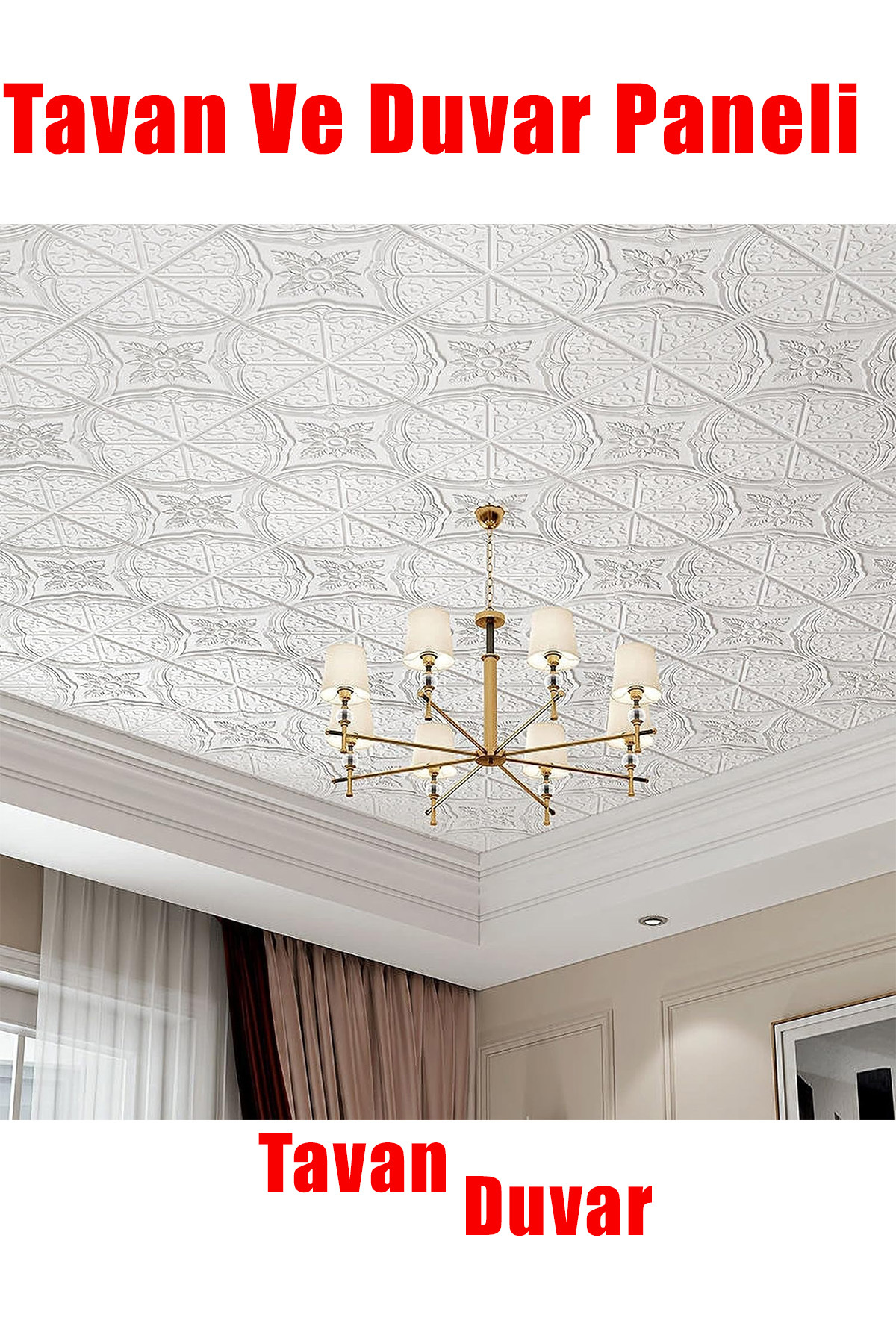 Bien Home Beyaz 3d Kendinden Yapışkanlı Duvar Köpük Tavan Paneli, Tavan Kaplama Köpüğü 70x70cm 0,50m² - Fiyatı, Yorumları