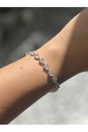 Veloura Acc. Veloura Zirkon Taş Vip Çelik Bileklik