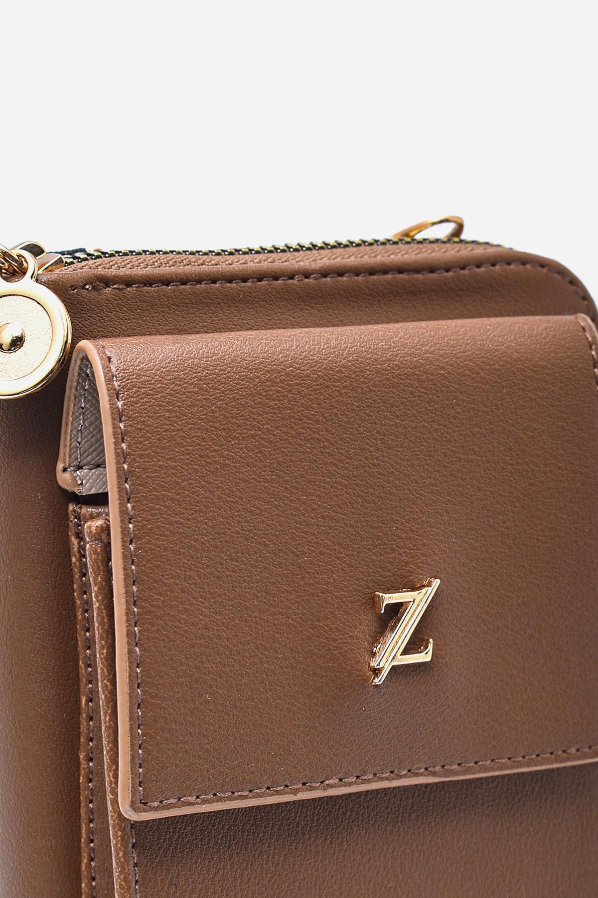 Zühre-Mink Wallet with Chain Strap Zc011 4