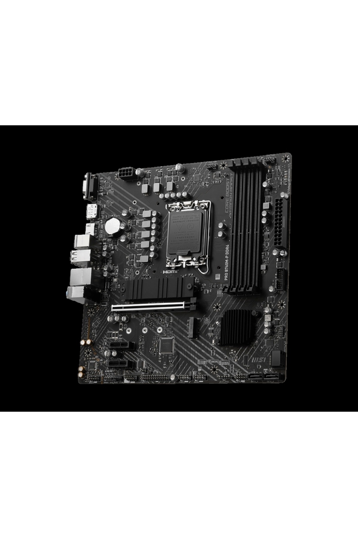 MSI-Pro B760M-P Ddr4 Socket 1700 5333Mhz (Oc) Matx Motherboard 3