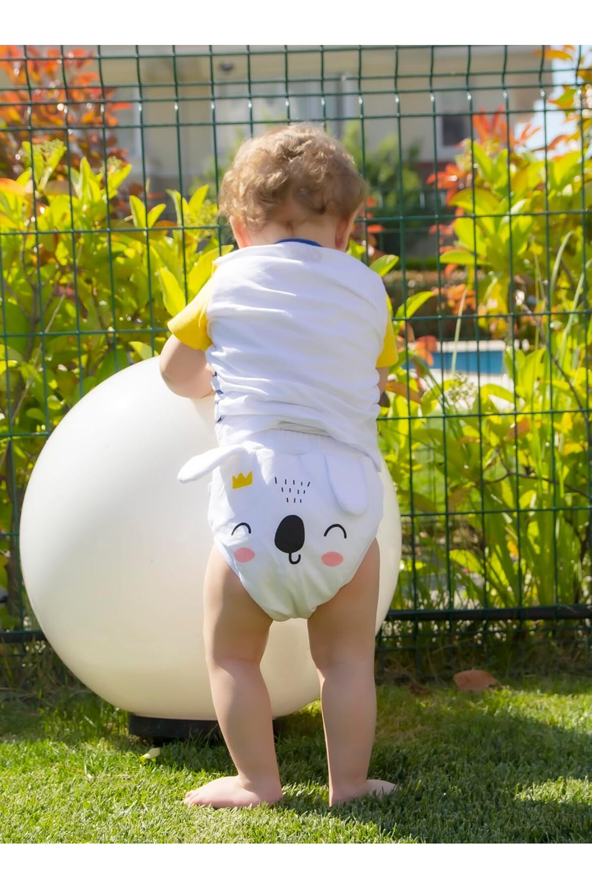 E&D Collection Soft Alıştırma Külodu, Beyaz fotoğrafı 3 (önizleme)