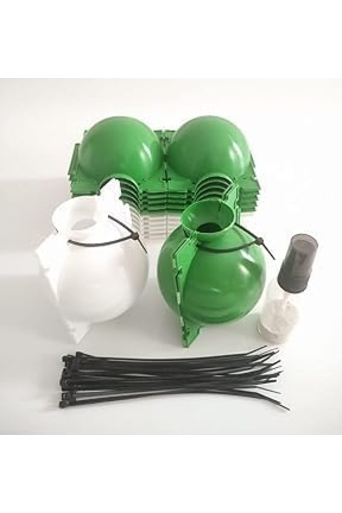 Delixa 10 ADET BİTKİ KÖKLENDİRME TOPU, 20 ADET KLİPS, KÖKLENDİRME HORMONU