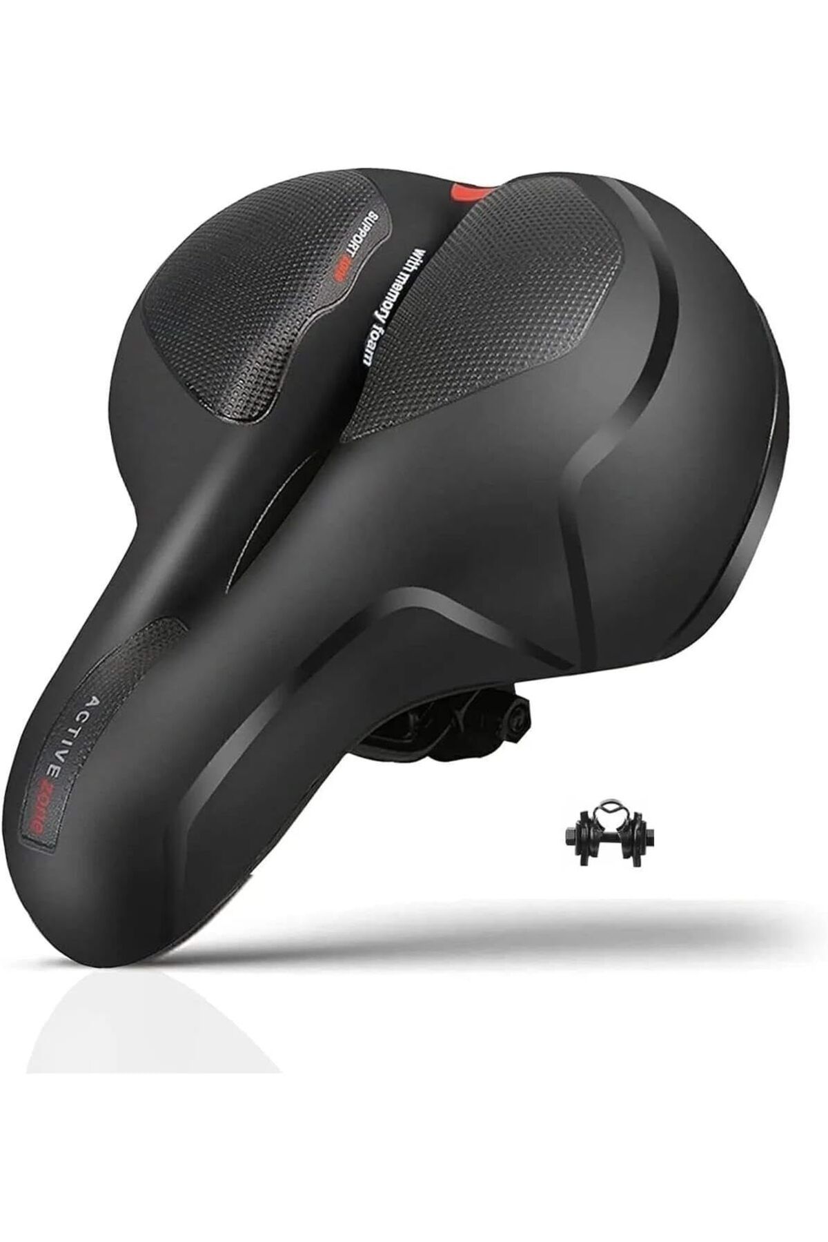Rectus-Bicycle Seat Saddle Airzone Air-Canal Reflective Elastomer Spring Soft Texture Saddle 1