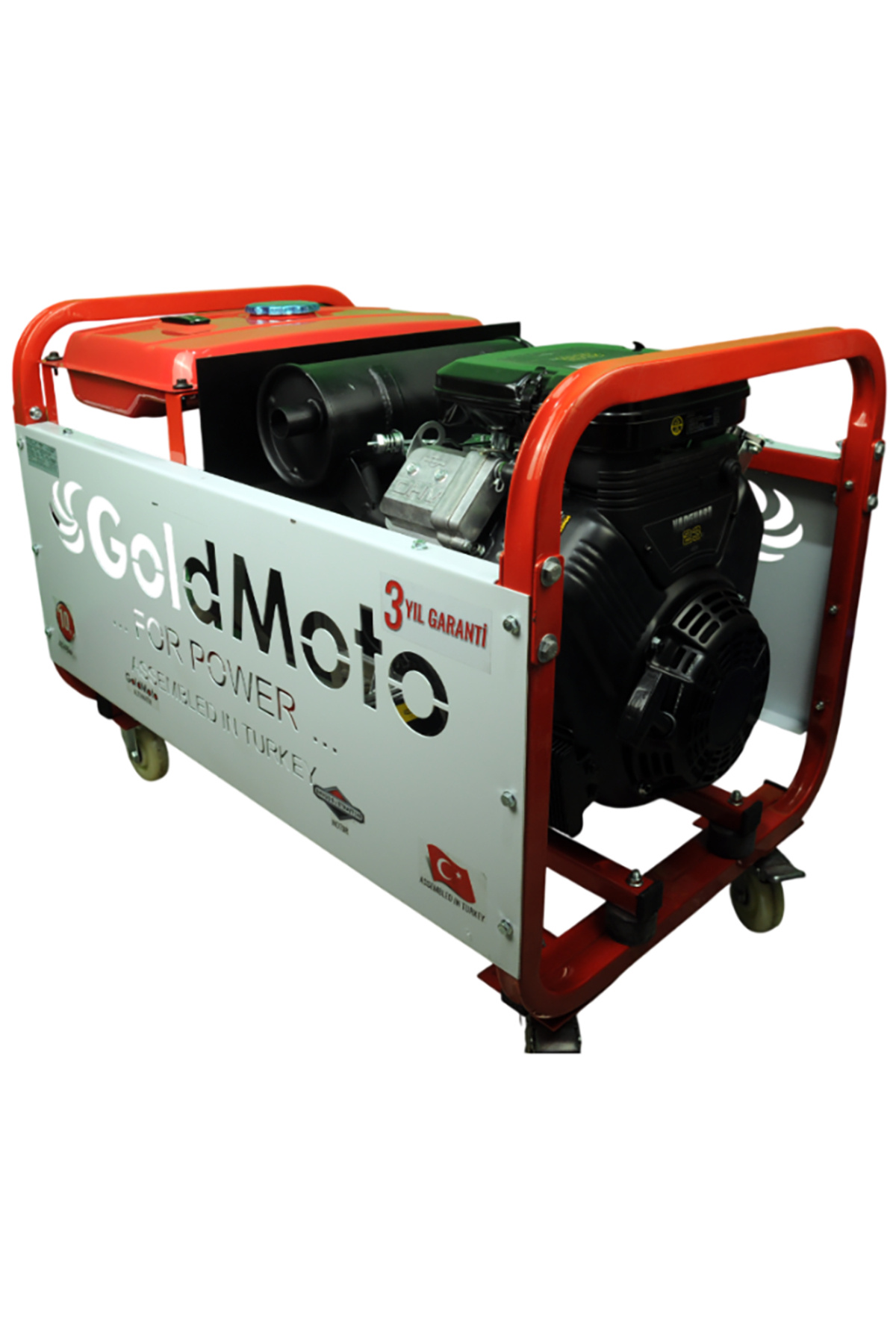 gold moto GoldMoto GM16BJBS Benzinli Jeneratör 14.6Kva Monofaze Marşlı