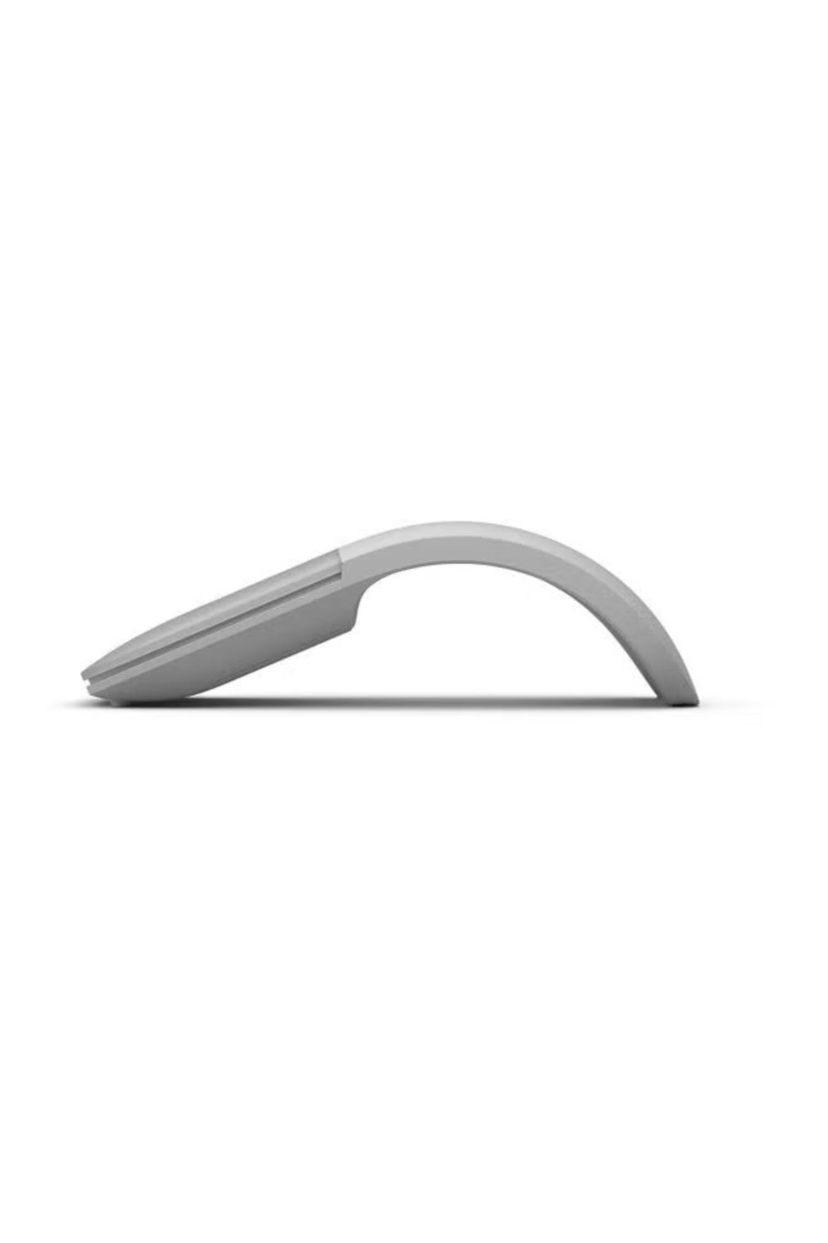 MICROSOFT-ماوس لاسلكي يعمل باللمس Surface Arc باللون الرمادي الفاتح للتنقل السلس 2