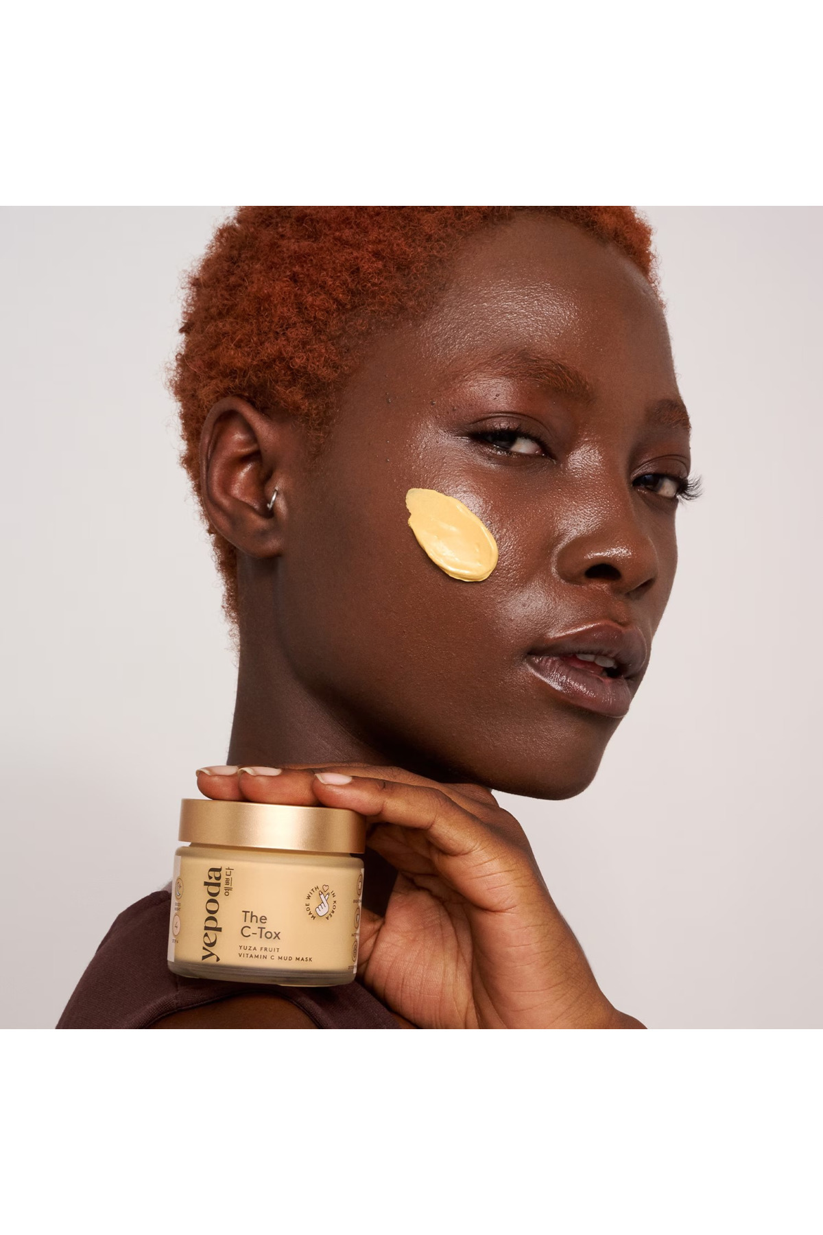 Yepoda-The C-Tox – Clay Mask with Vitamin C and Turmeric 80 g 3