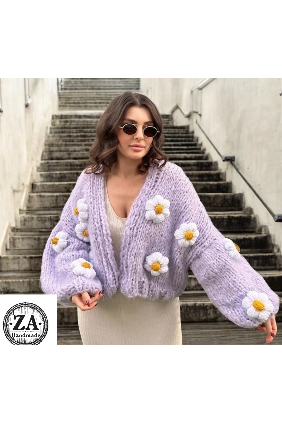 ZAHandmade-Moher Cardigan Model 1