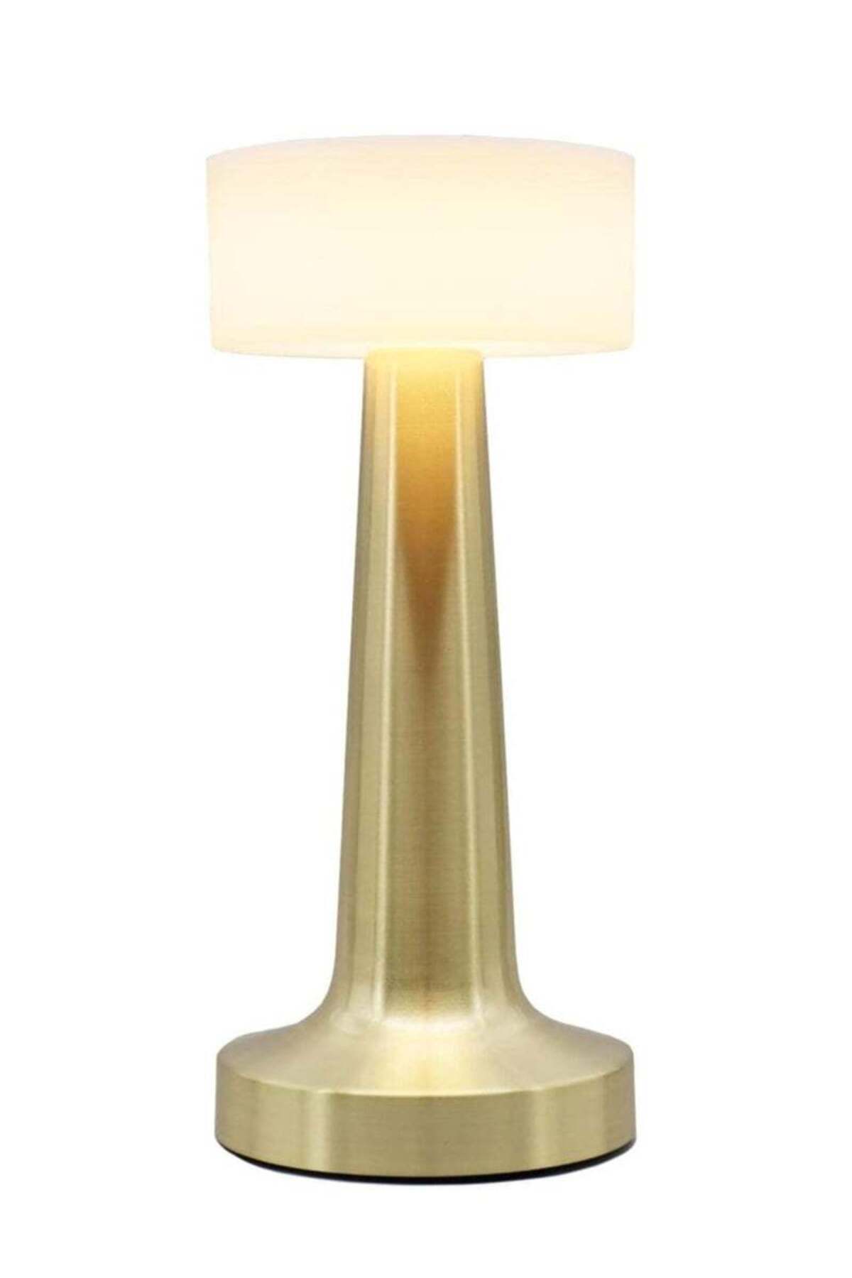 Generic-Prime Portable Cordless Modern Table Lamp Cordless Lighting 3W Dimmable 3 Mode Touch Switch LED Rec 1