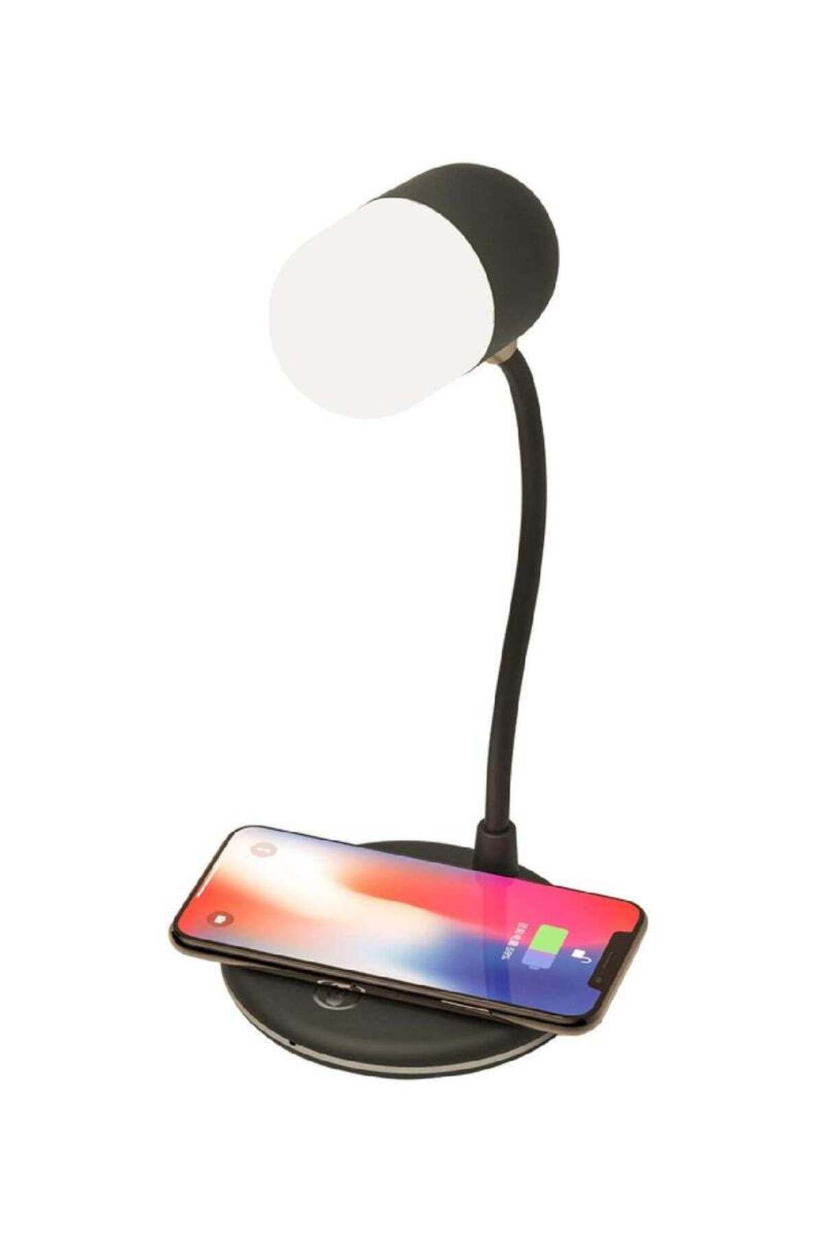 Generic-SYOSI LED Desk Lamp with QI chager, Wireless chaging Lamp Bluetooth Speaker Lamp Smart Bedside Lamp 1