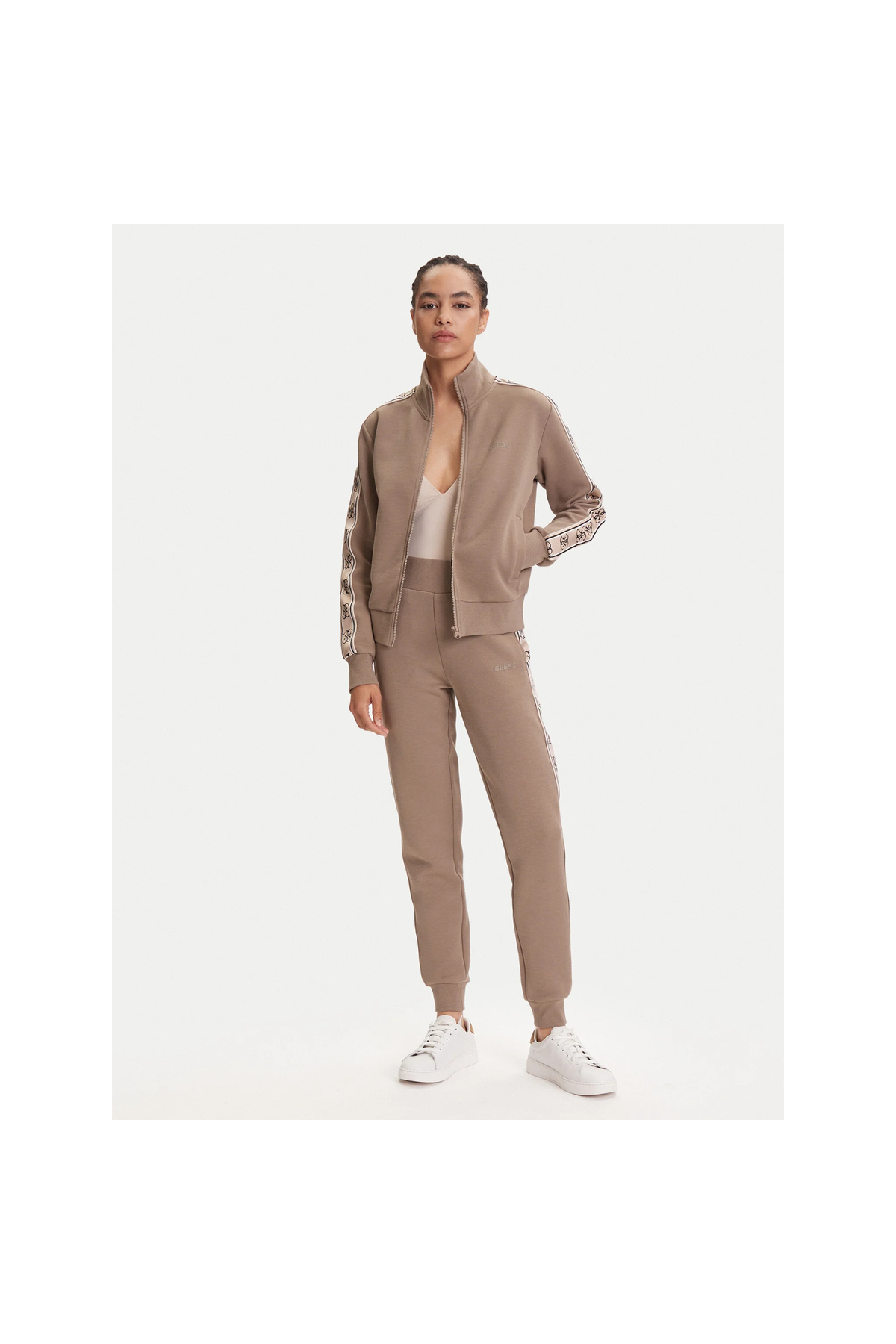 Guess V2yq16kb3p2 Brıtney Full Zıp Sweatshırt görsel 3
