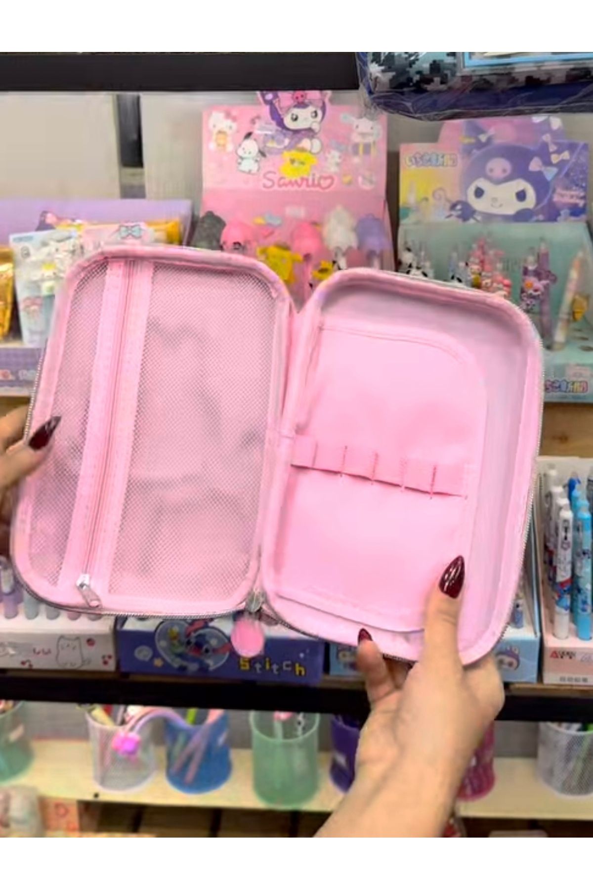 Generic-Large Pencil Case with Cute Cartoon Characters Design, Labobo 3