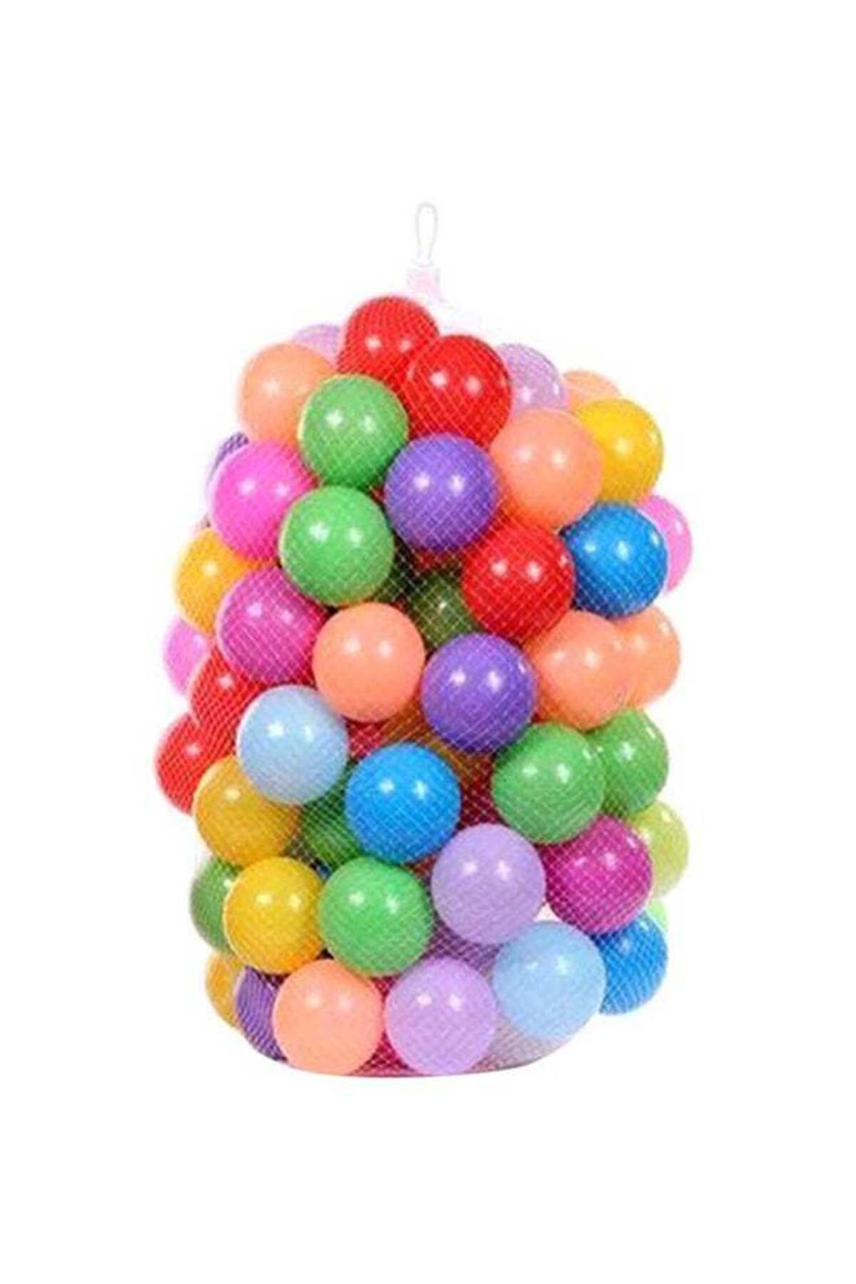 مجموعة كرات بلياردو للأطفال – 100 قطعة بألوان زاهي...