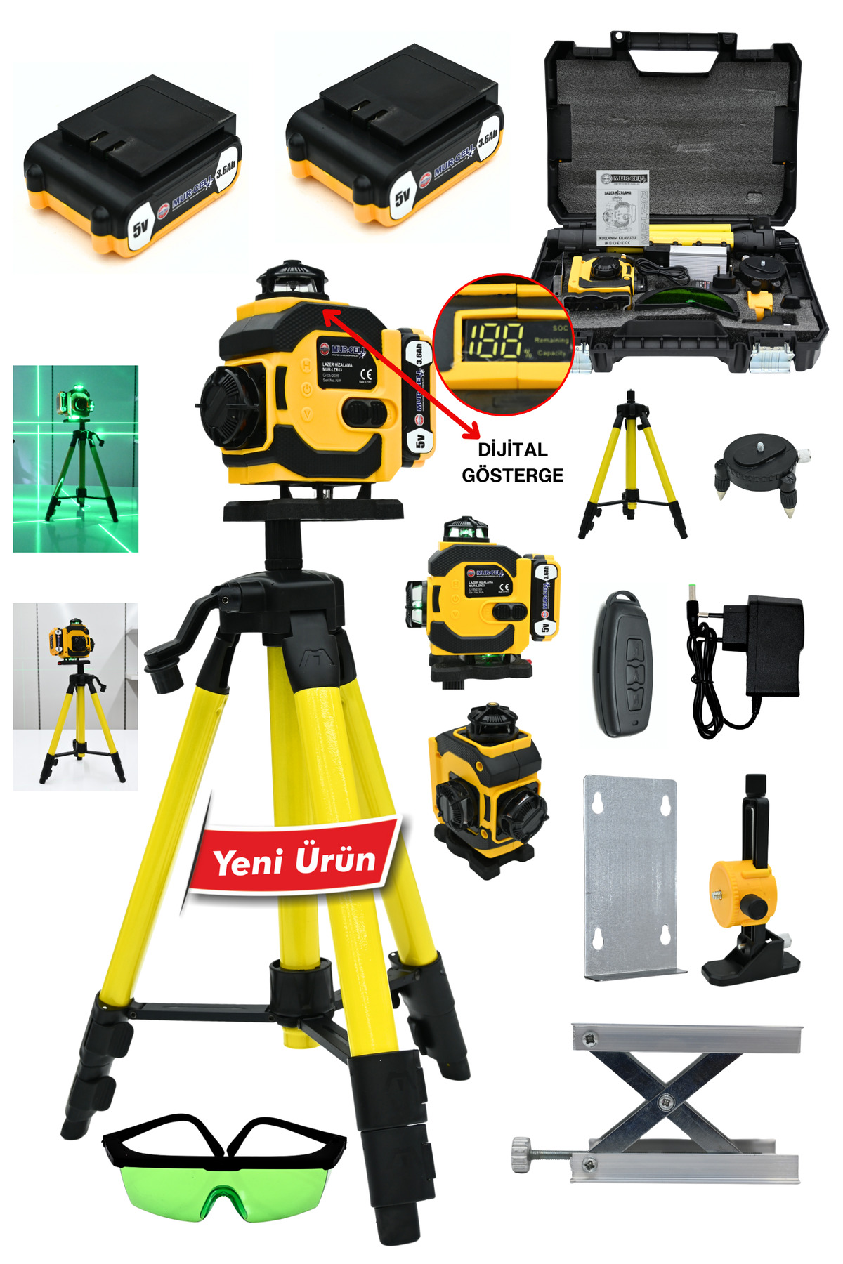 Mur-Cell MUR-LZR03 Tripotlu Lazer Hizalama - Fiyatı, Yorumları