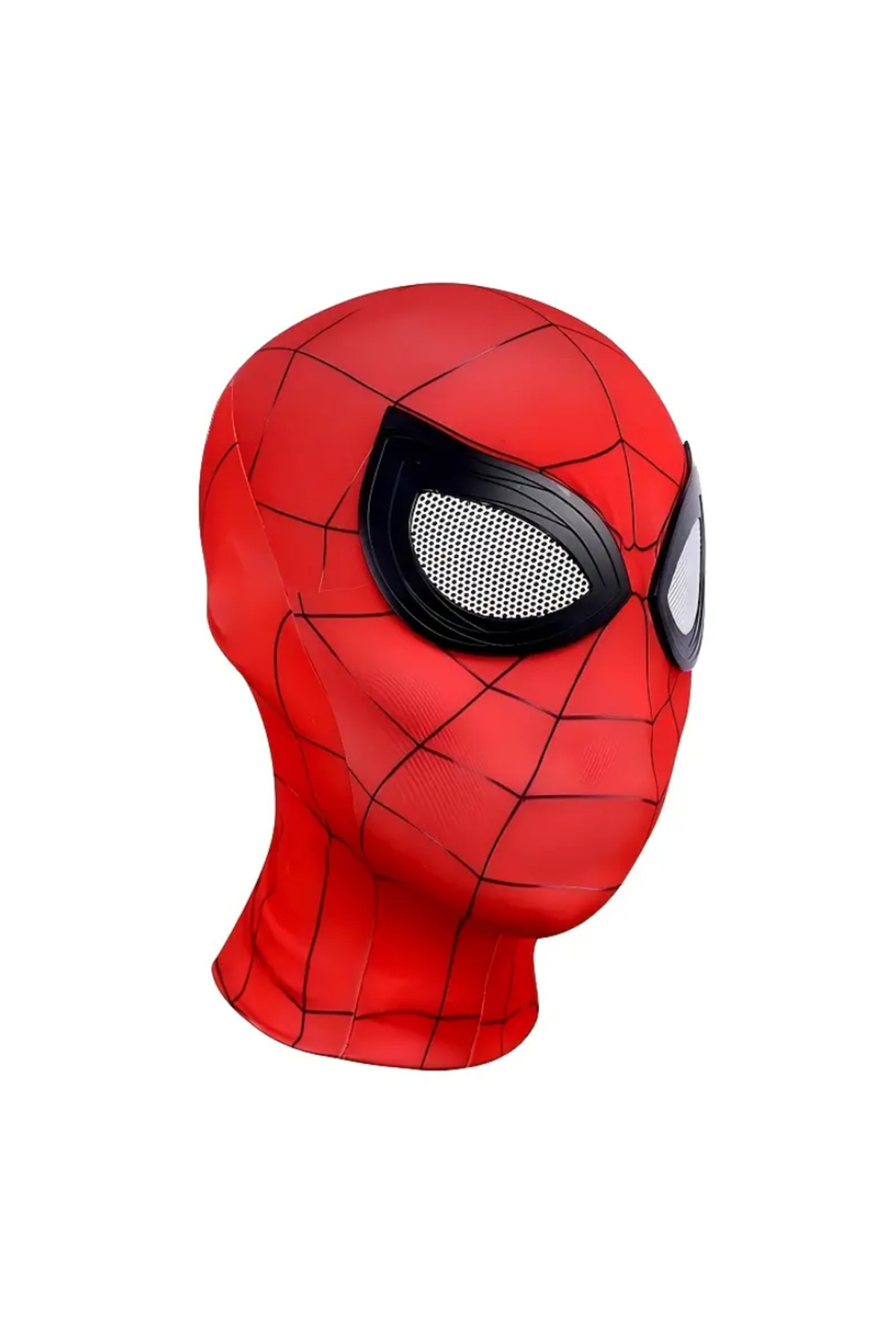 Butic Cosplay Örümcek Adam Maskesi Çocuk İçin Gözleri Plastik Kostüm Aksesuarı Kumaş