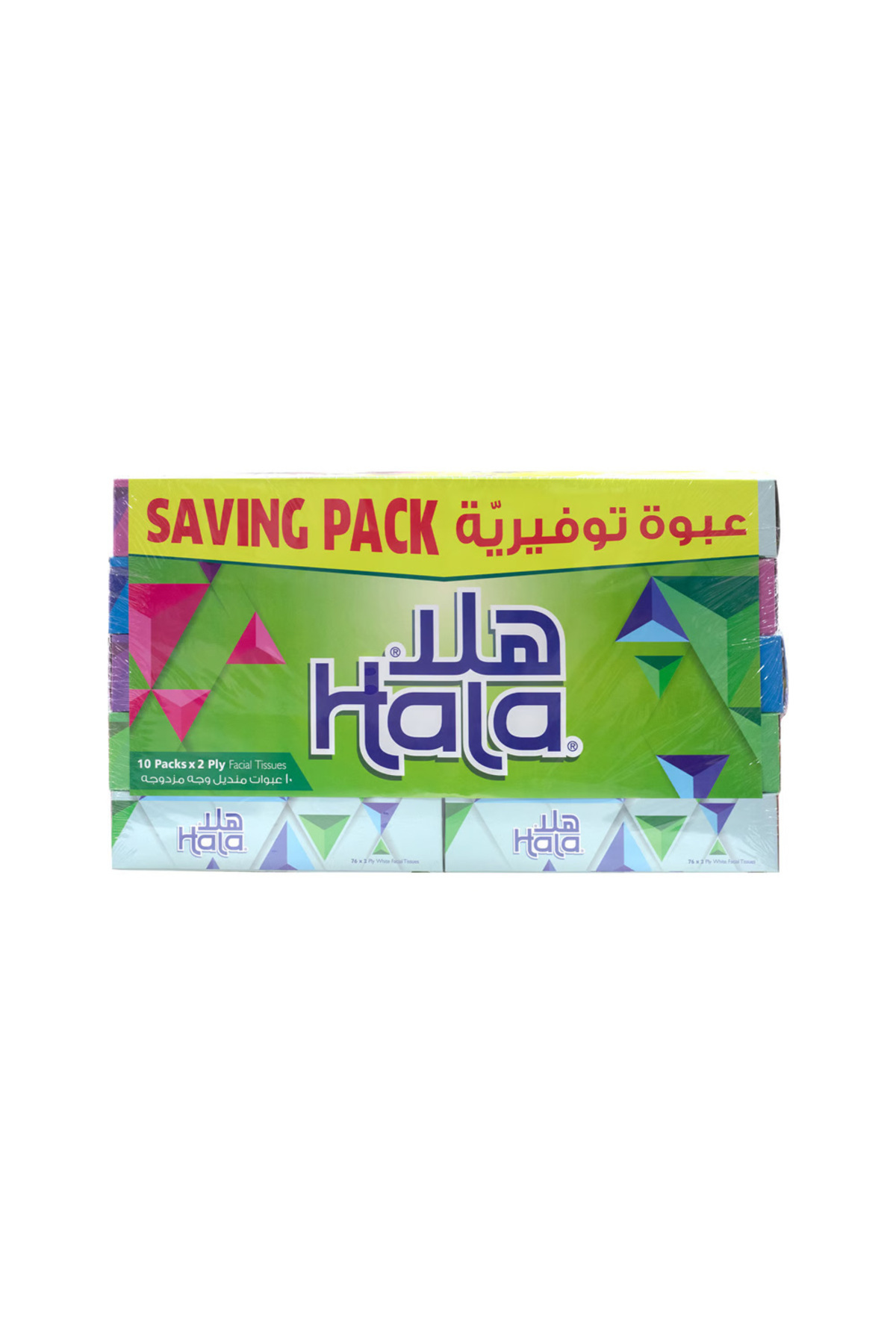 Hala-Facial Tissues, 10X76'S 1