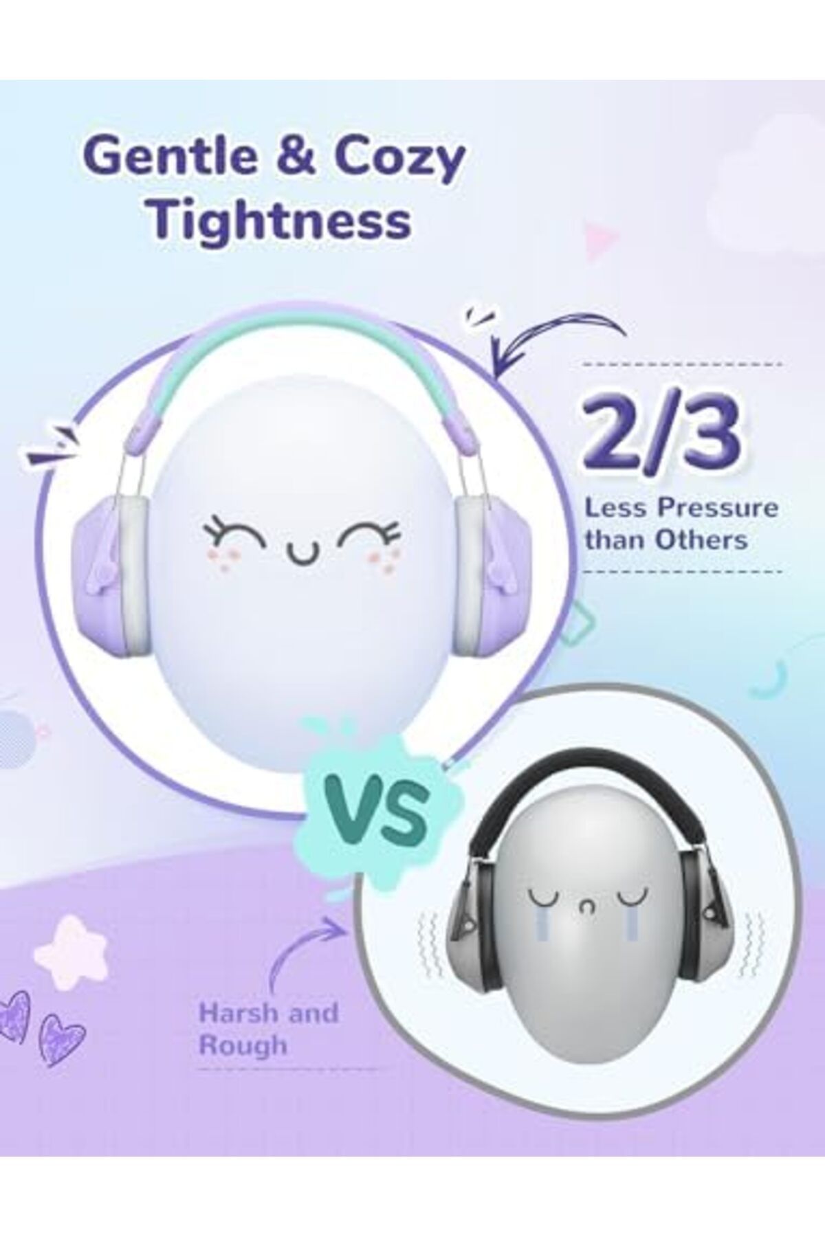 iClever-Safe Earplugs for Children to Reduce Noise, SNR 29 dB 8
