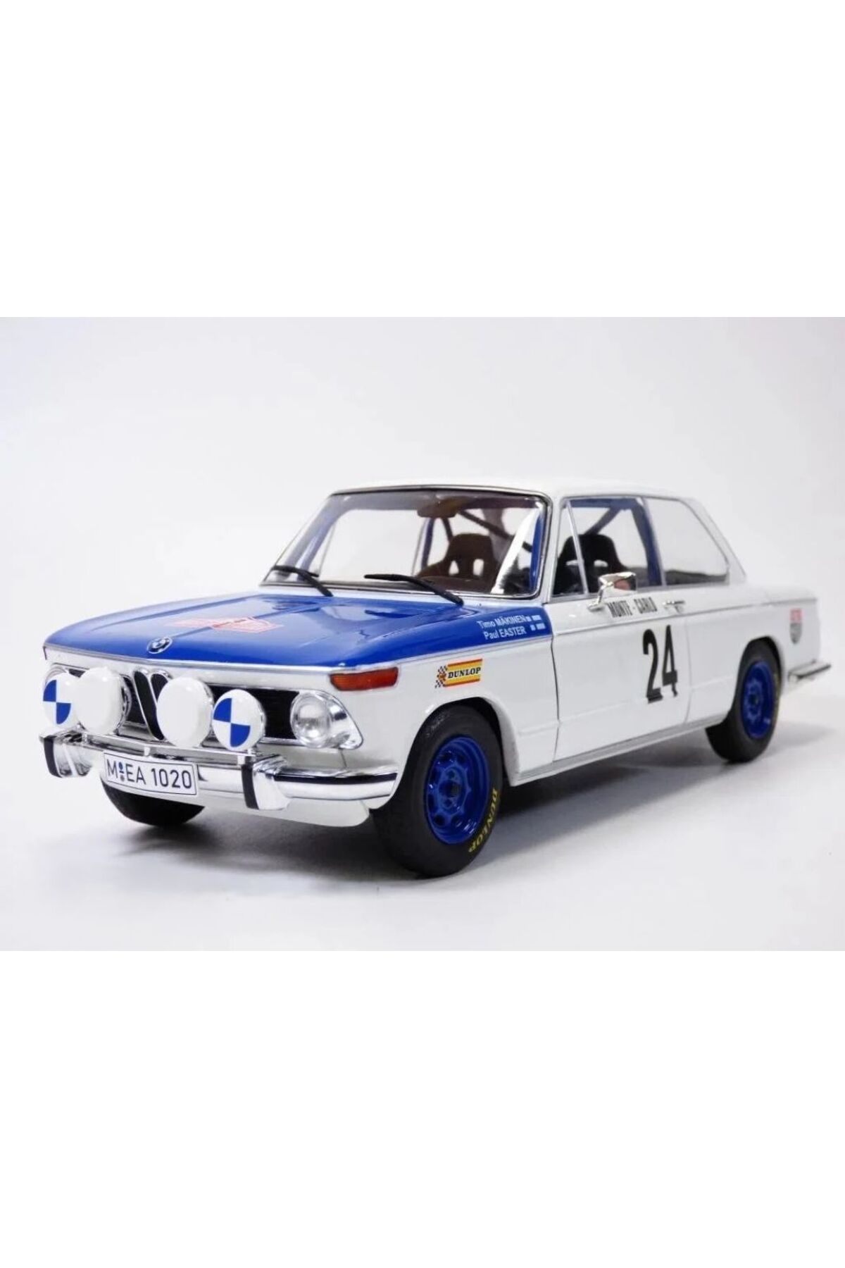 Solido 1:18 BMW 2002 Tii – Rallye Monte-Carlo – 1969 (S1808603