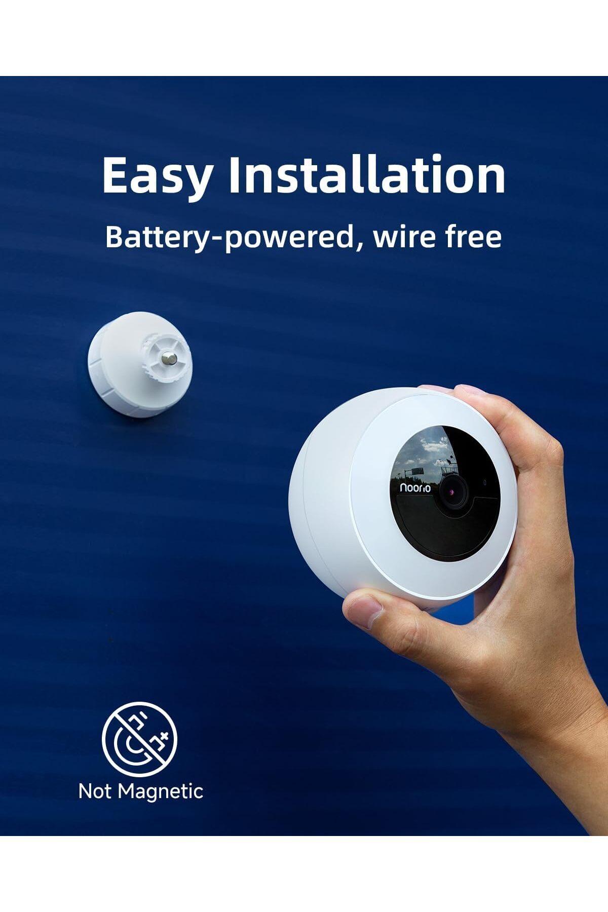 Noorio-B310 Wireless Security Camera with 2K and 16GB Local Storage 3