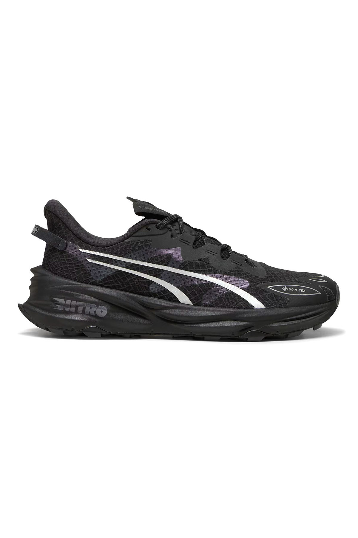 Puma پوما Fast-Trac Nitro 3 Gore-Tex Erkek Siyah Koşu Ayakkabısı 37979401 — رنگارنگ