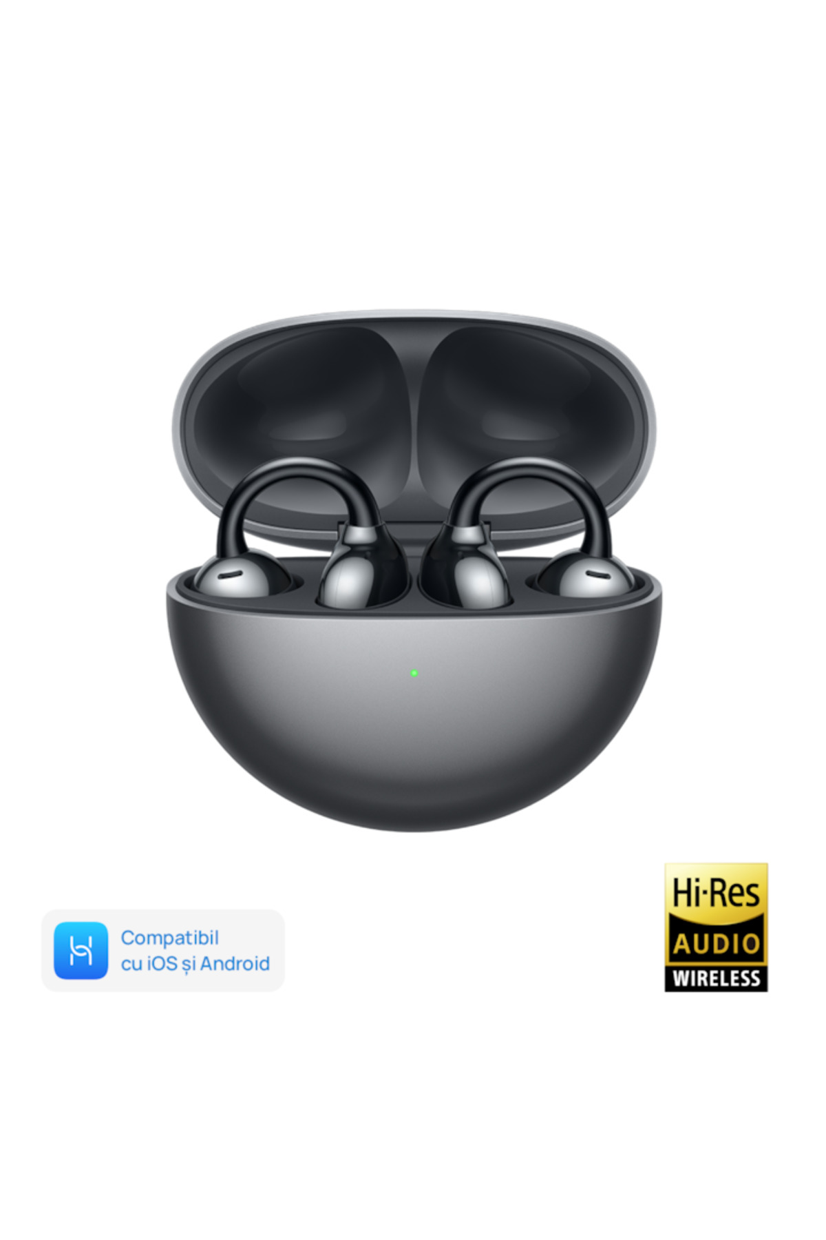 Huawei FreeClip Open-Ear Wireless Bluetooth Earphones, Black - Price