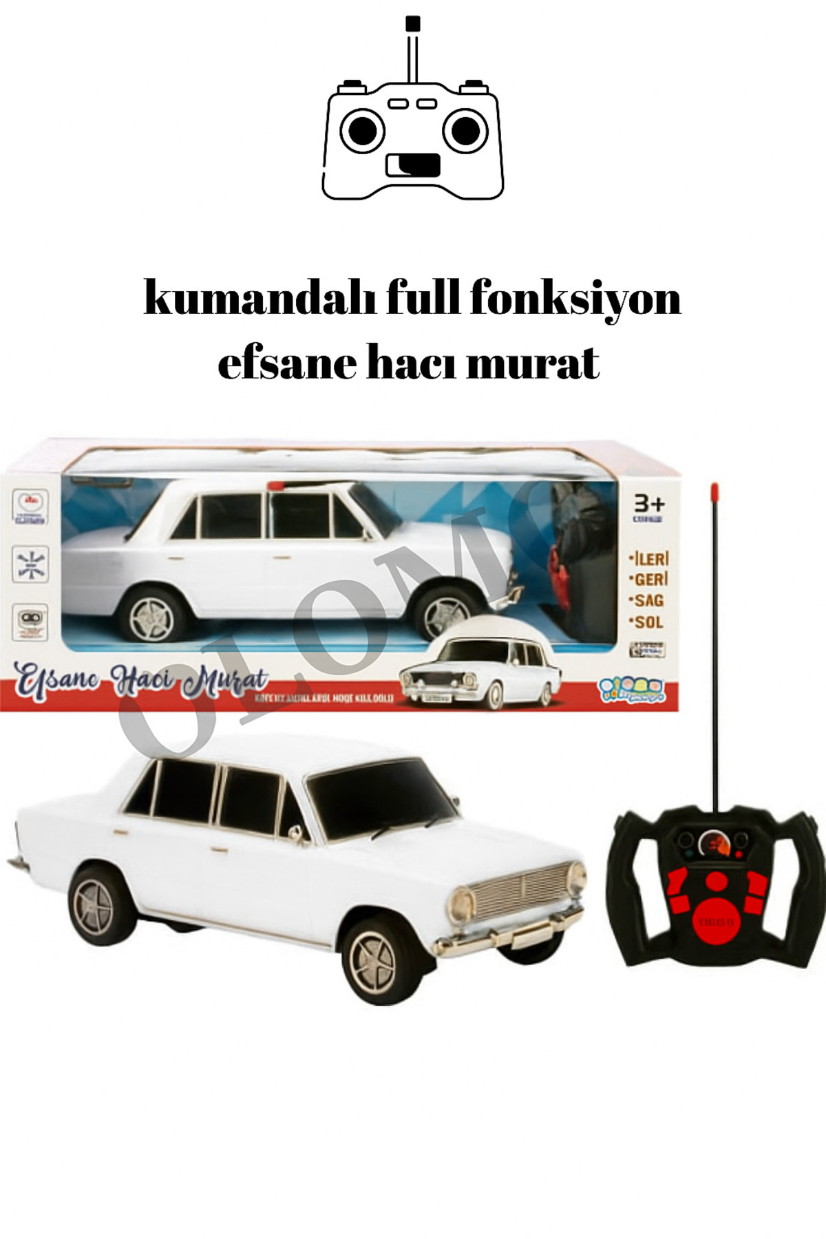 Olomo oyuncak 2038 Kumandalı Efsane Hacı Murat Şarjlı Uzaktan